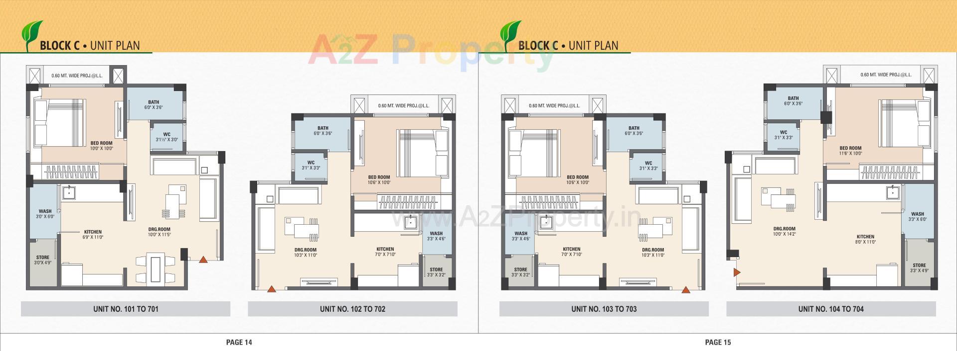 Layout of real estate project Abhishek Greens located at Gandhinagar, Gandhinagar, Gujarat