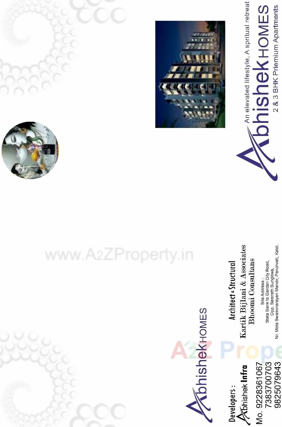  of real estate project Abhishek Homes located at Saij, Gandhinagar, Gujarat