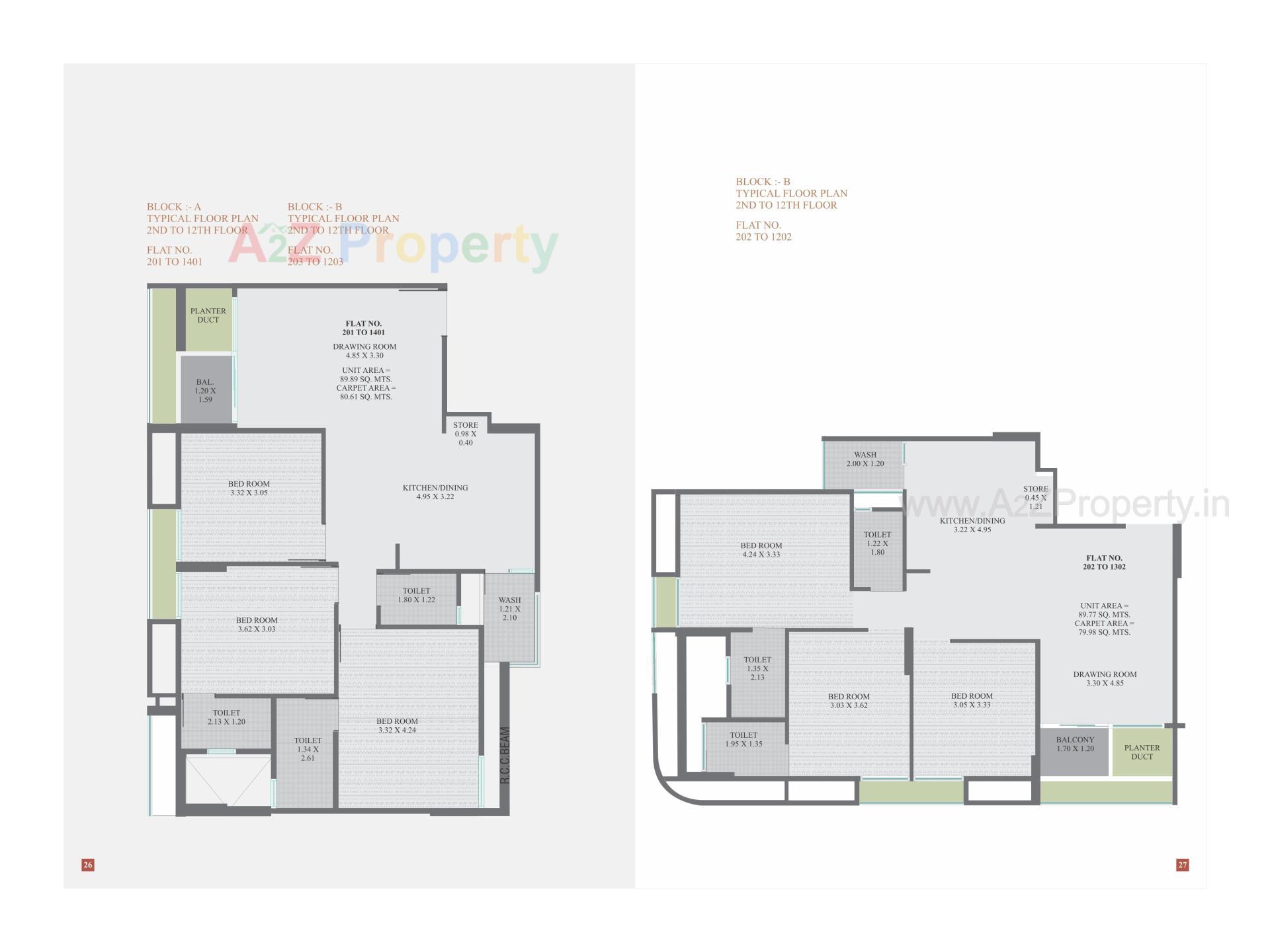 Layout of real estate project Aditya Antilia located at Zundal, Gandhinagar, Gujarat