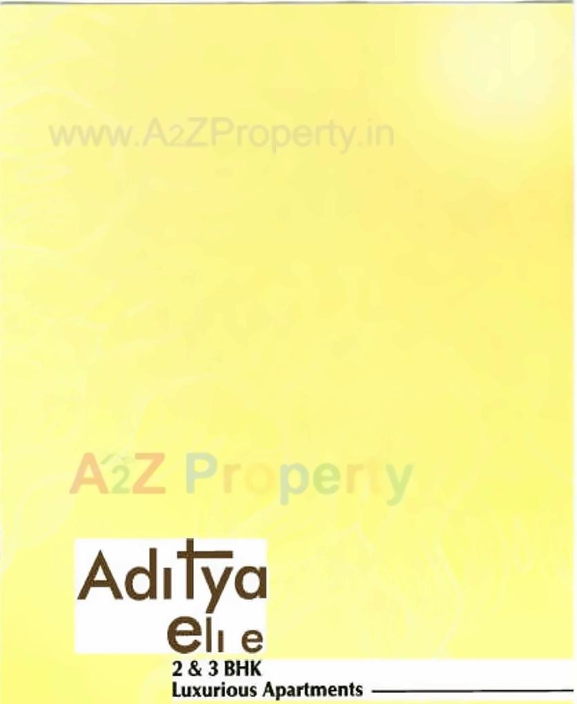  of real estate project Aditya Elite located at Zundal, Gandhinagar, Gujarat