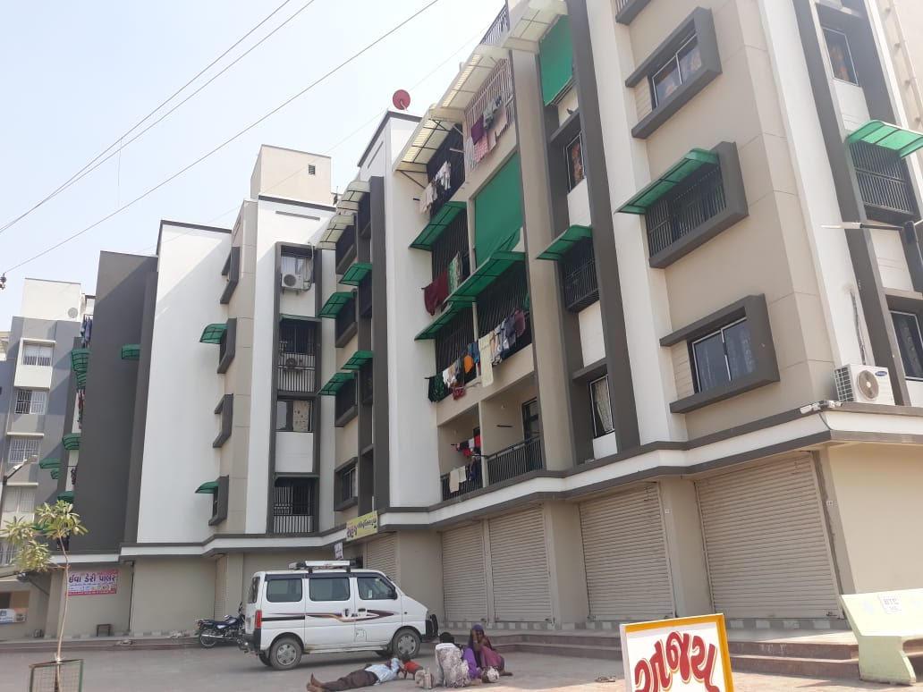 110201_const of real estate project Ajay Avenue located at Borisana, Gandhinagar, Gujarat