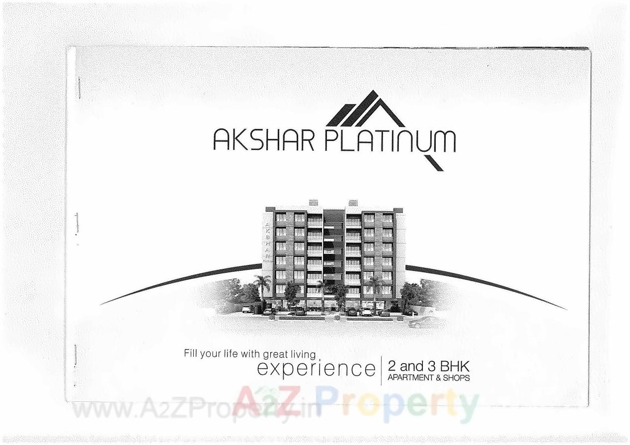  of real estate project Akshar Platinium located at Nana-chiloda, Gandhinagar, Gujarat