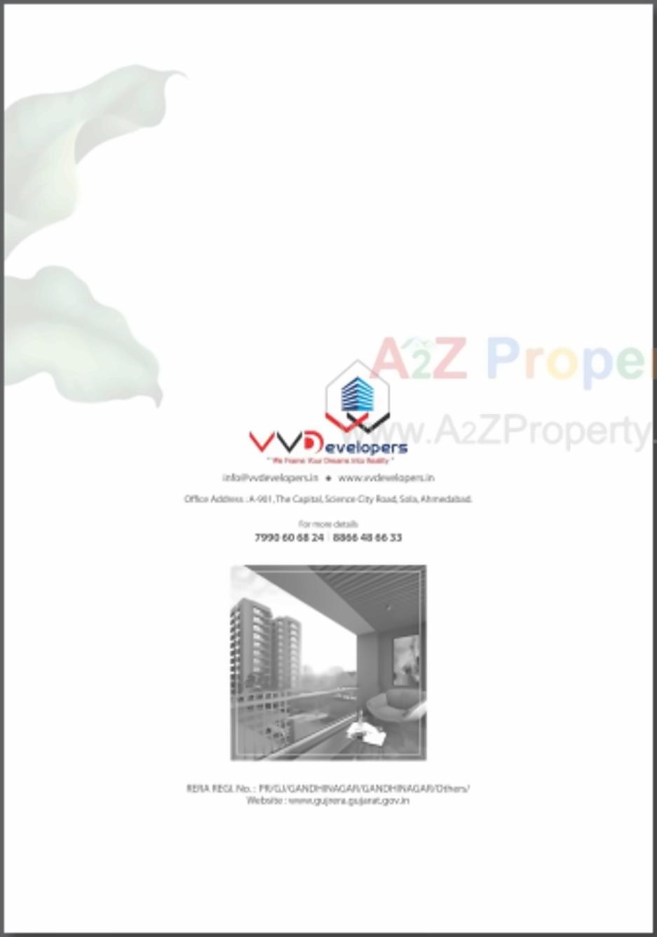  of real estate project Akshat Paradise located at Sargasan, Gandhinagar, Gujarat