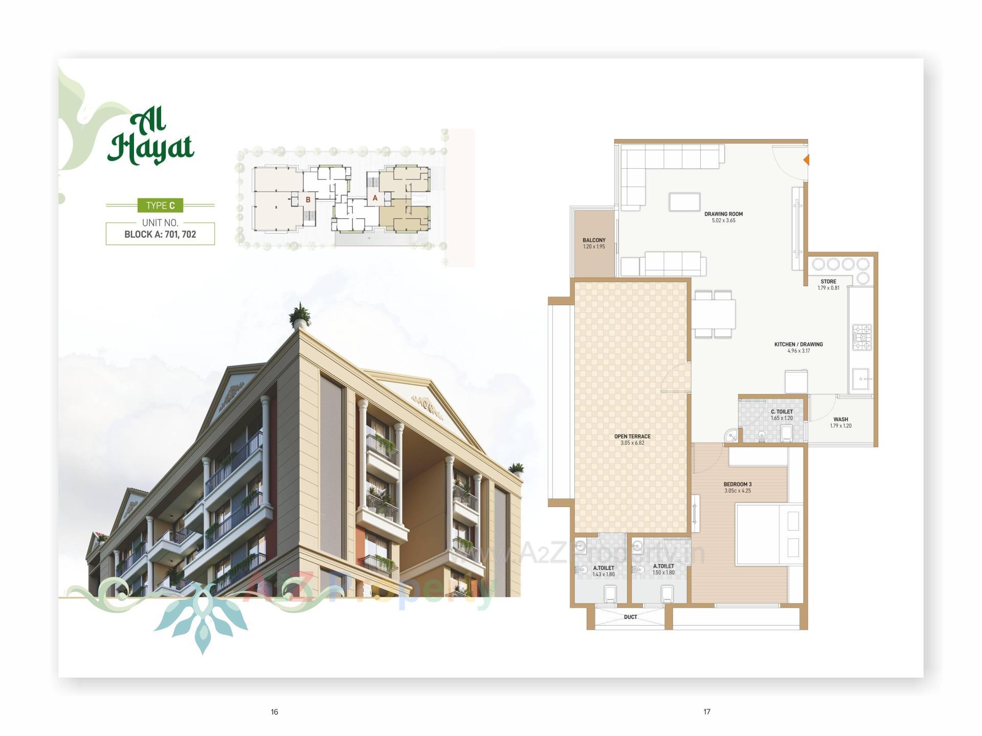Layout of real estate project Al Hayat located at Vavol, Gandhinagar, Gujarat