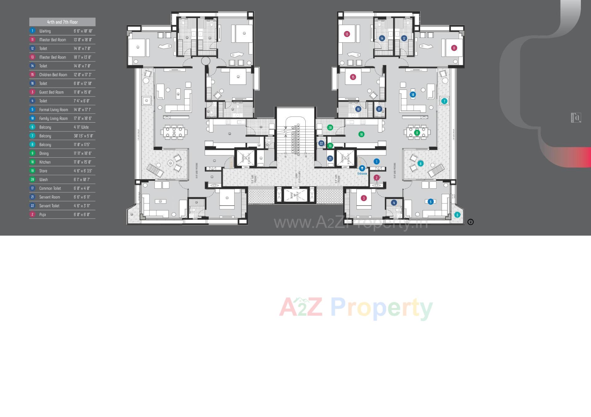 Layout of real estate project Alphabet located at Bhat, Gandhinagar, Gujarat