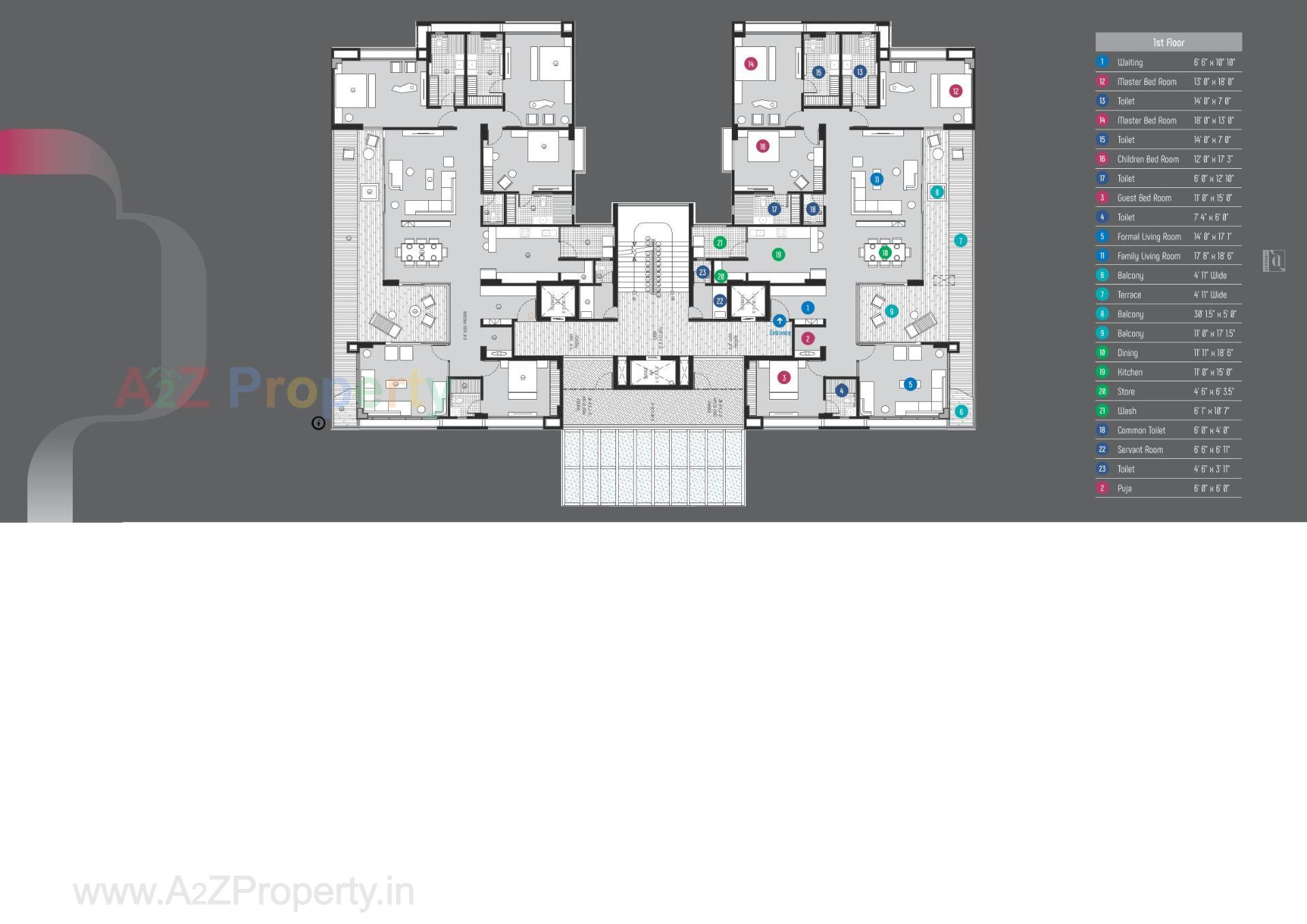 Layout of real estate project Alphabet located at Bhat, Gandhinagar, Gujarat
