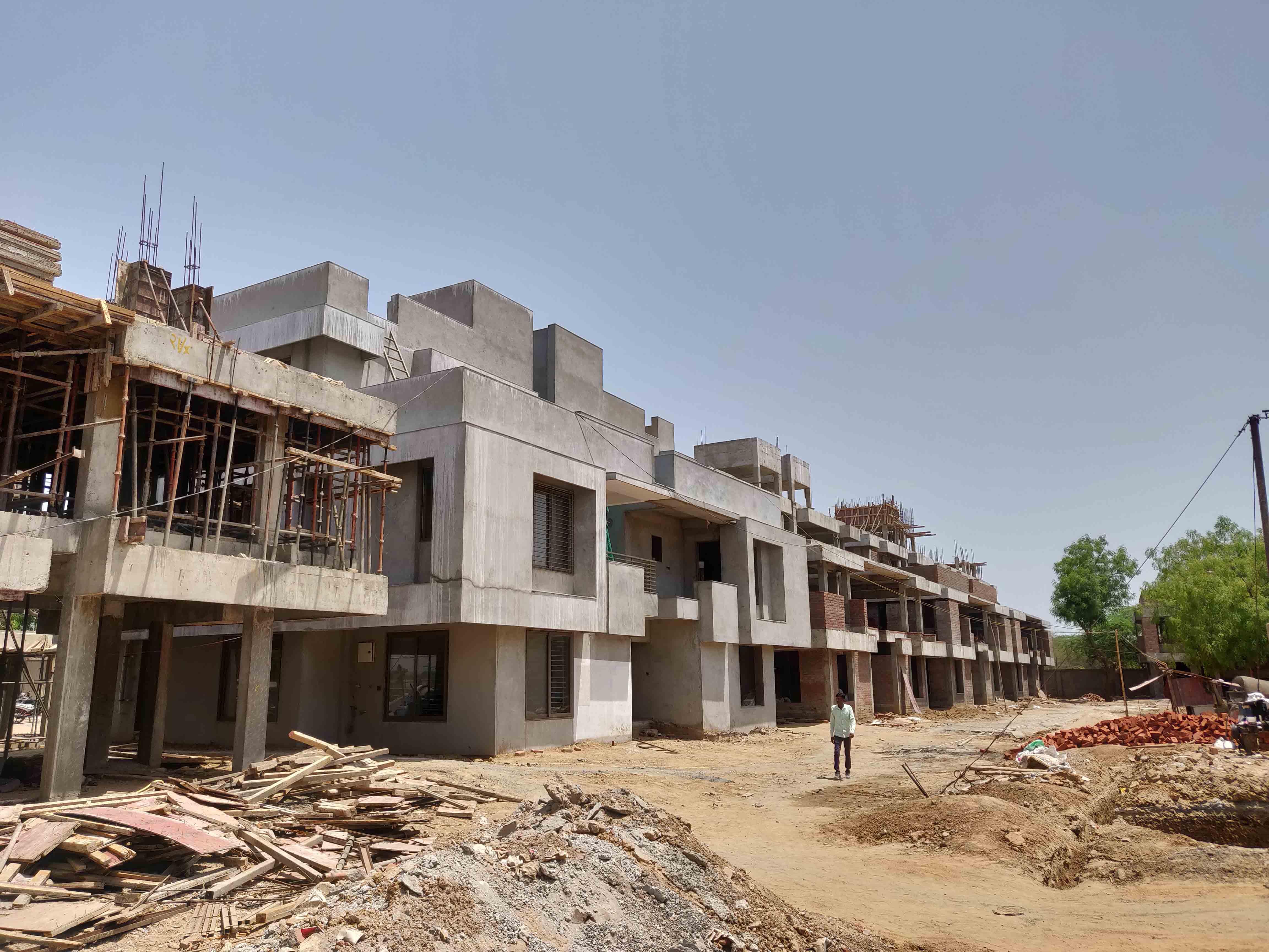 174436_const of real estate project Amba Township Sector 1d located at Adalaj, Gandhinagar, Gujarat