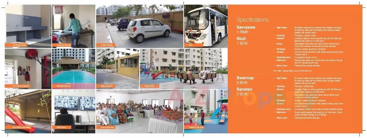  of real estate project Amba Towship Sector located at Adalaj, Gandhinagar, Gujarat