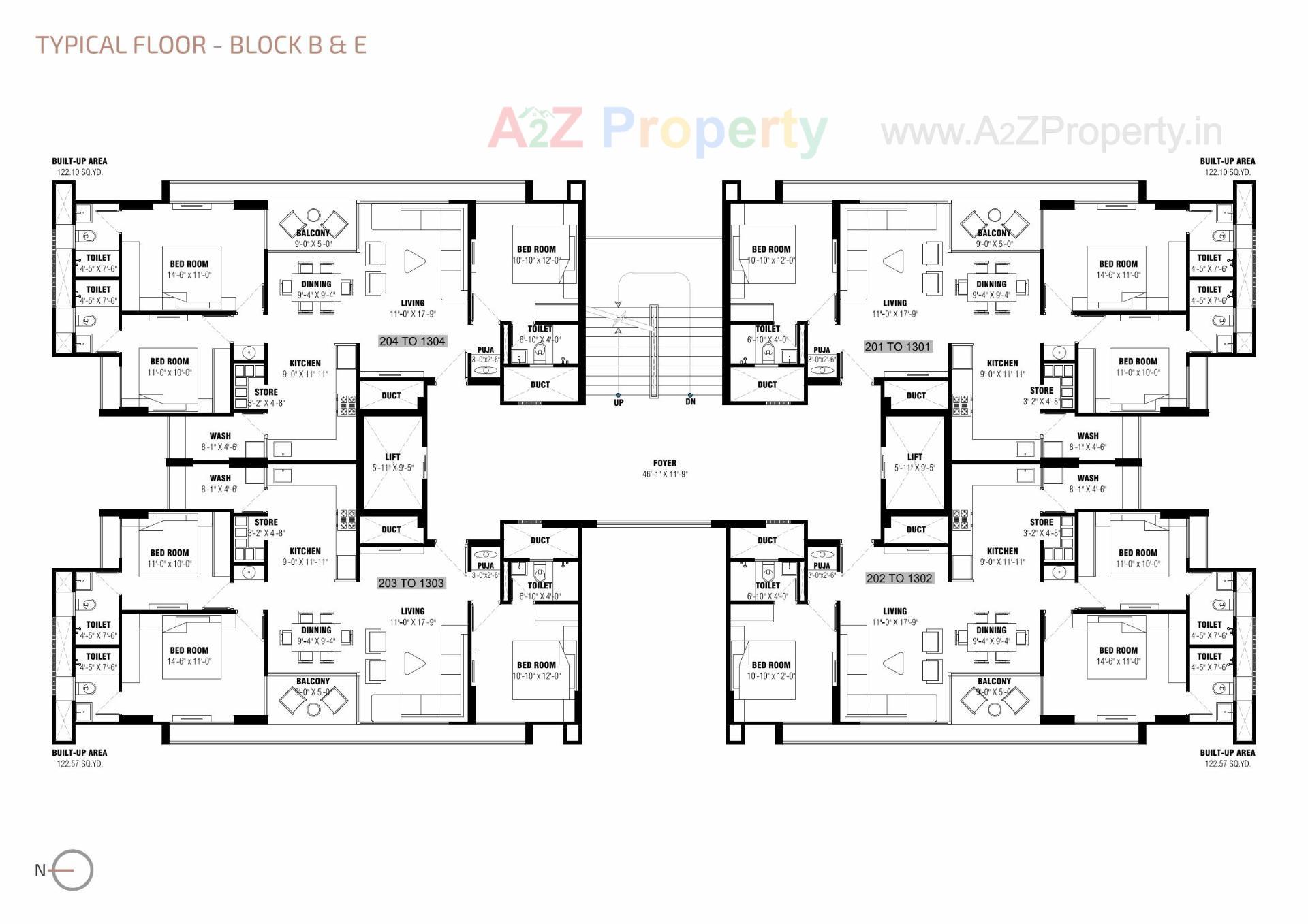 Layout of real estate project Anant Parmeshwar located at Adalaj, Gandhinagar, Gujarat