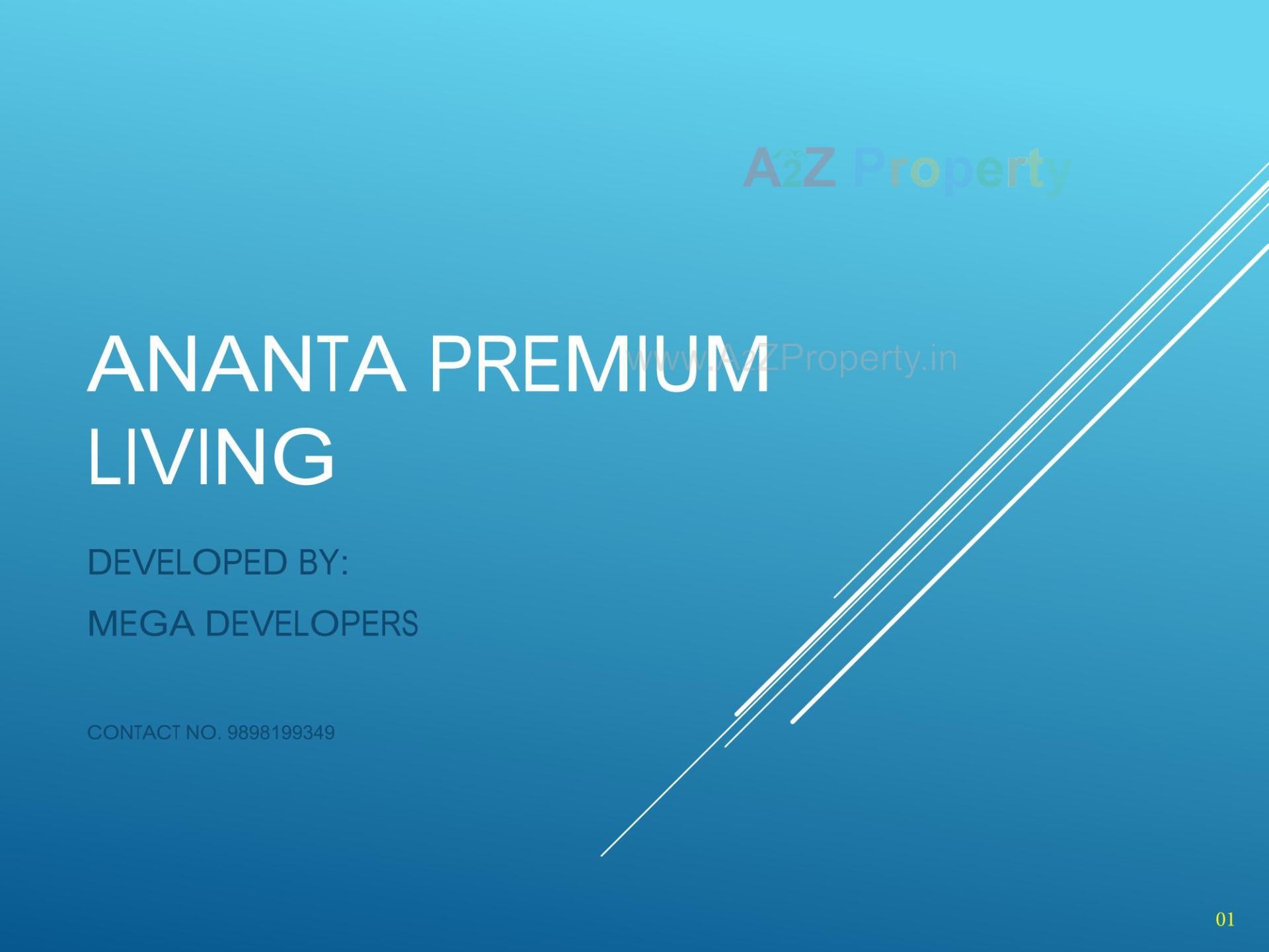  of real estate project Ananta Premium Living located at Bhat, Gandhinagar, Gujarat