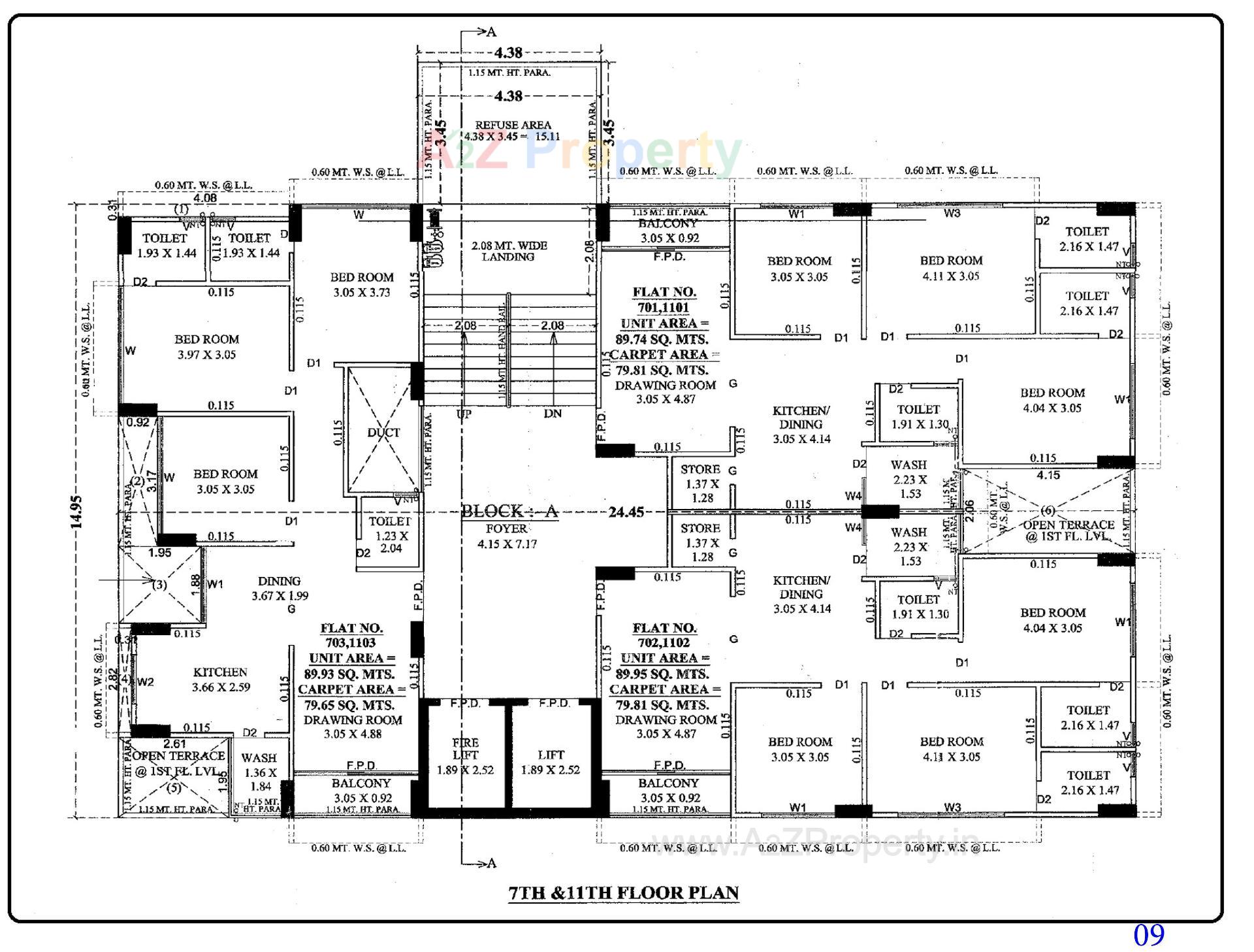 Layout of real estate project Ananta Premium Living located at Bhat, Gandhinagar, Gujarat