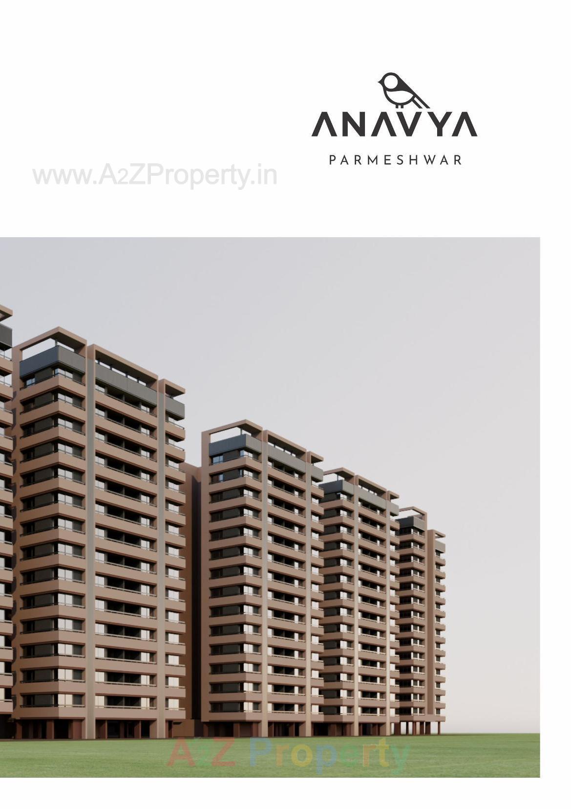3D Elevation of real estate project Anavya Parmeshwar located at Adalaj, Gandhinagar, Gujarat