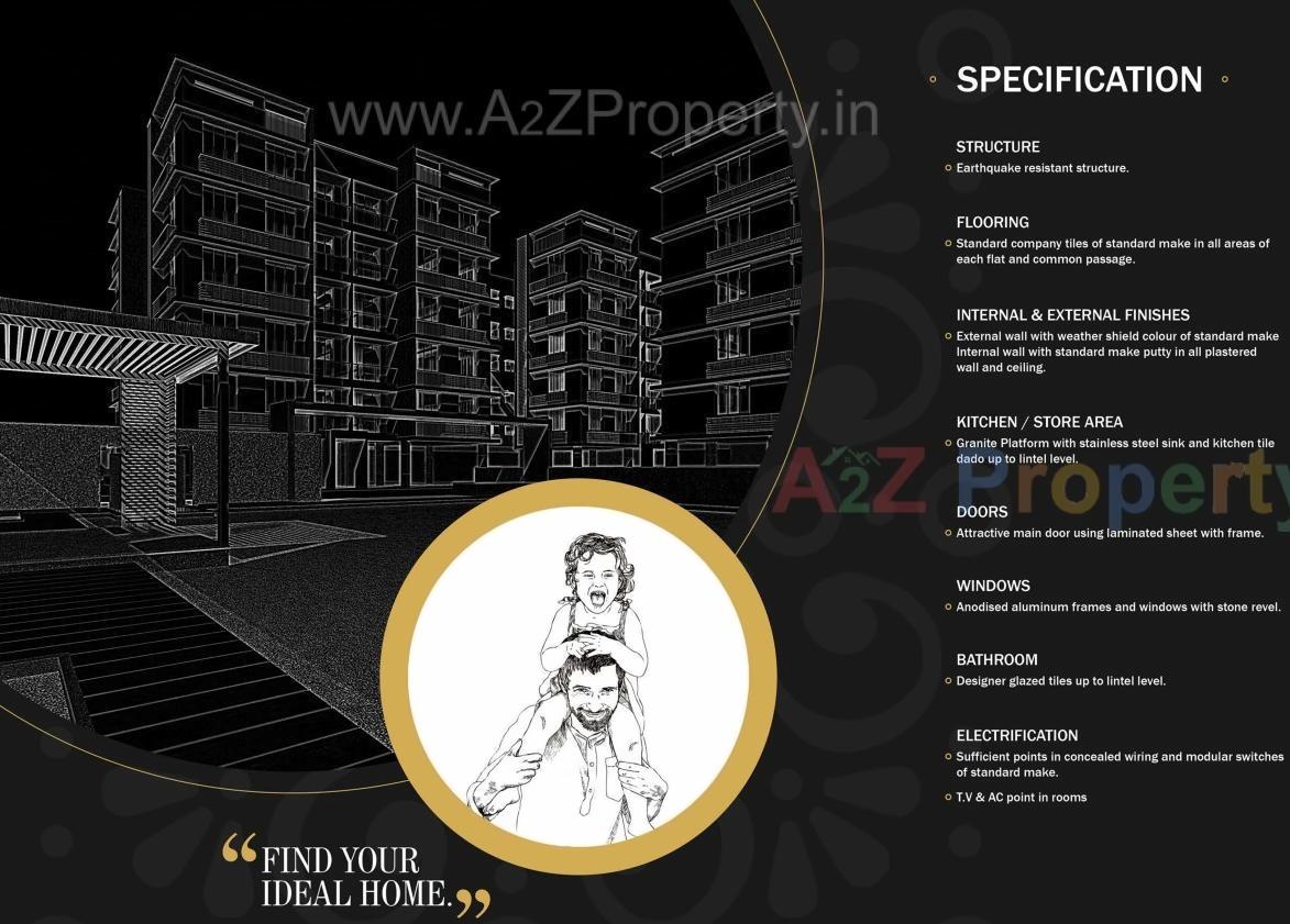  of real estate project Aniket Regime located at Raisan, Gandhinagar, Gujarat