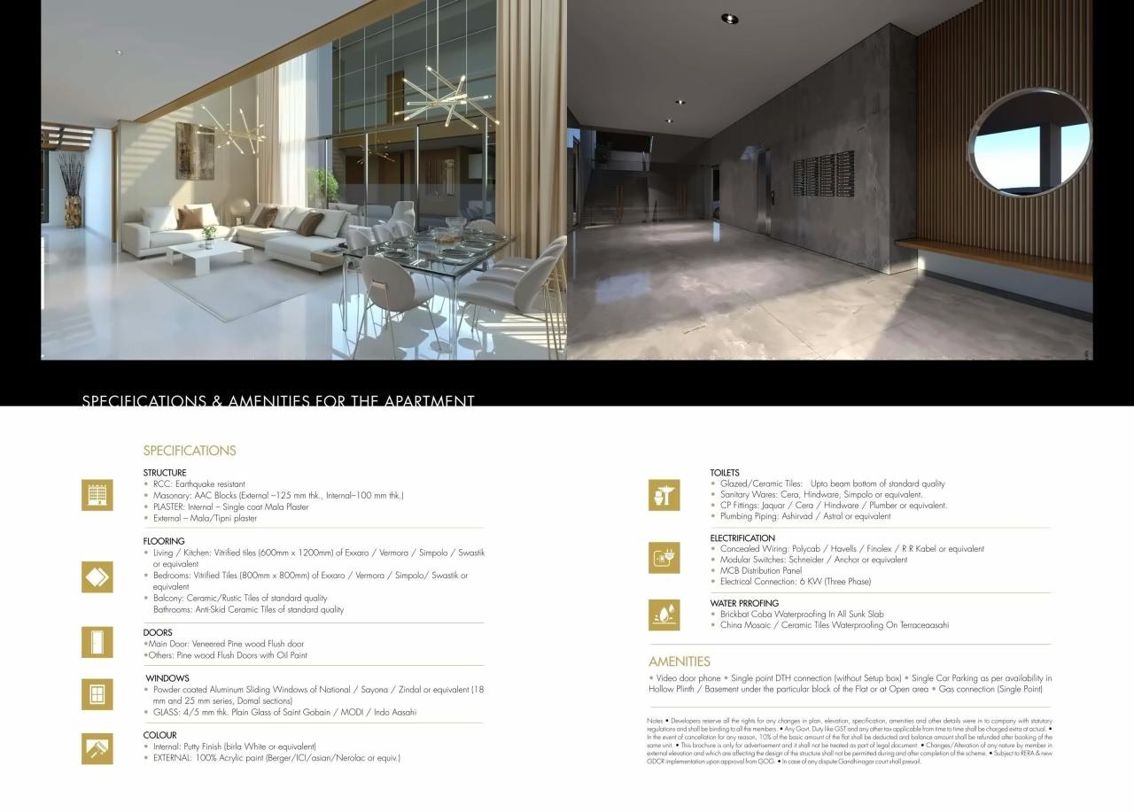  of real estate project Antriksh located at Randesan, Gandhinagar, Gujarat