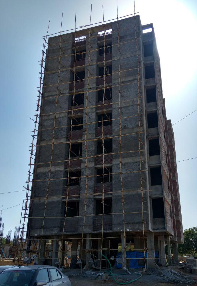 17307_const of real estate project Anusthan Homes located at Khoraj, Gandhinagar, Gujarat