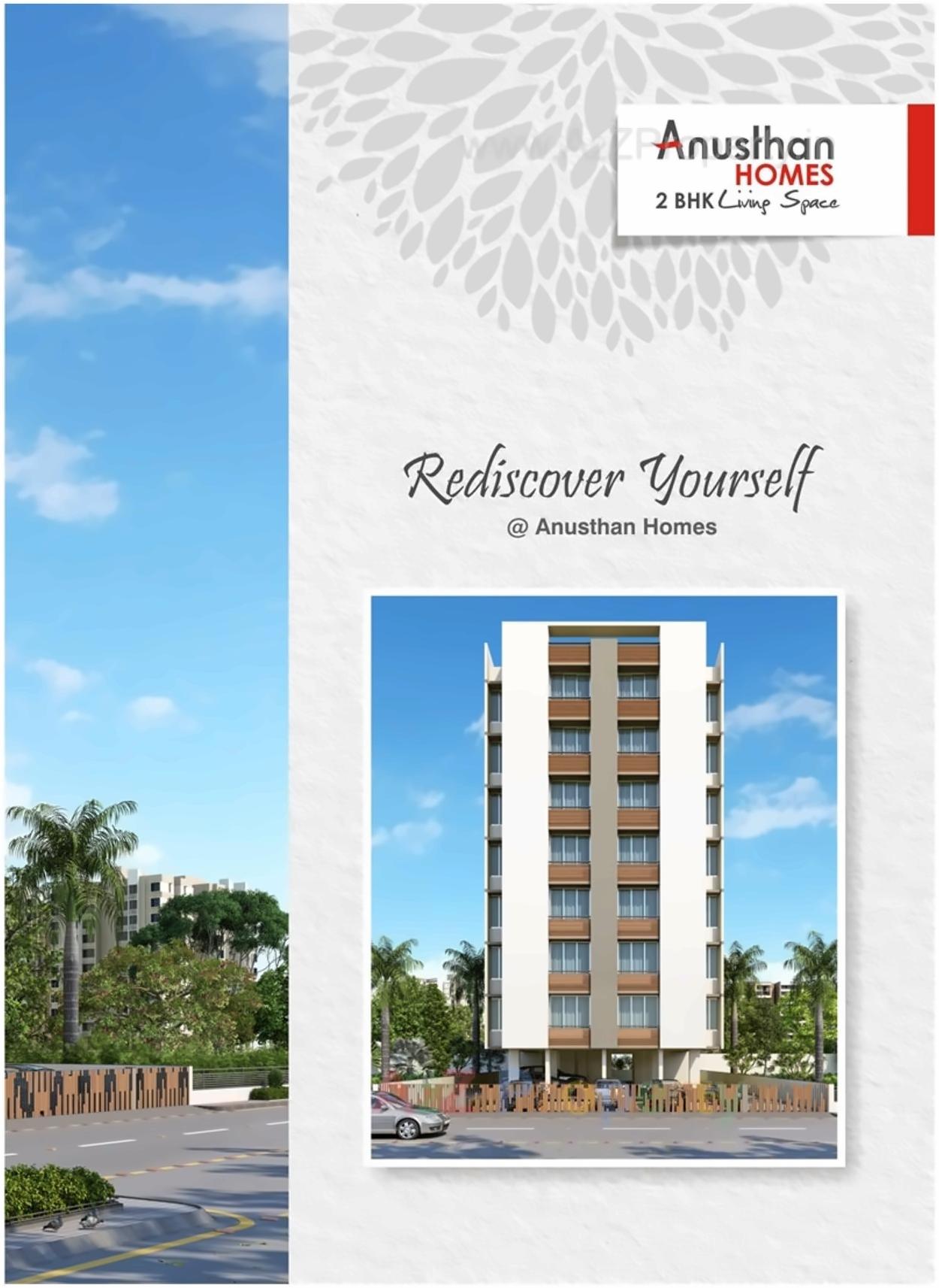  of real estate project Anusthan Homes located at Khoraj, Gandhinagar, Gujarat