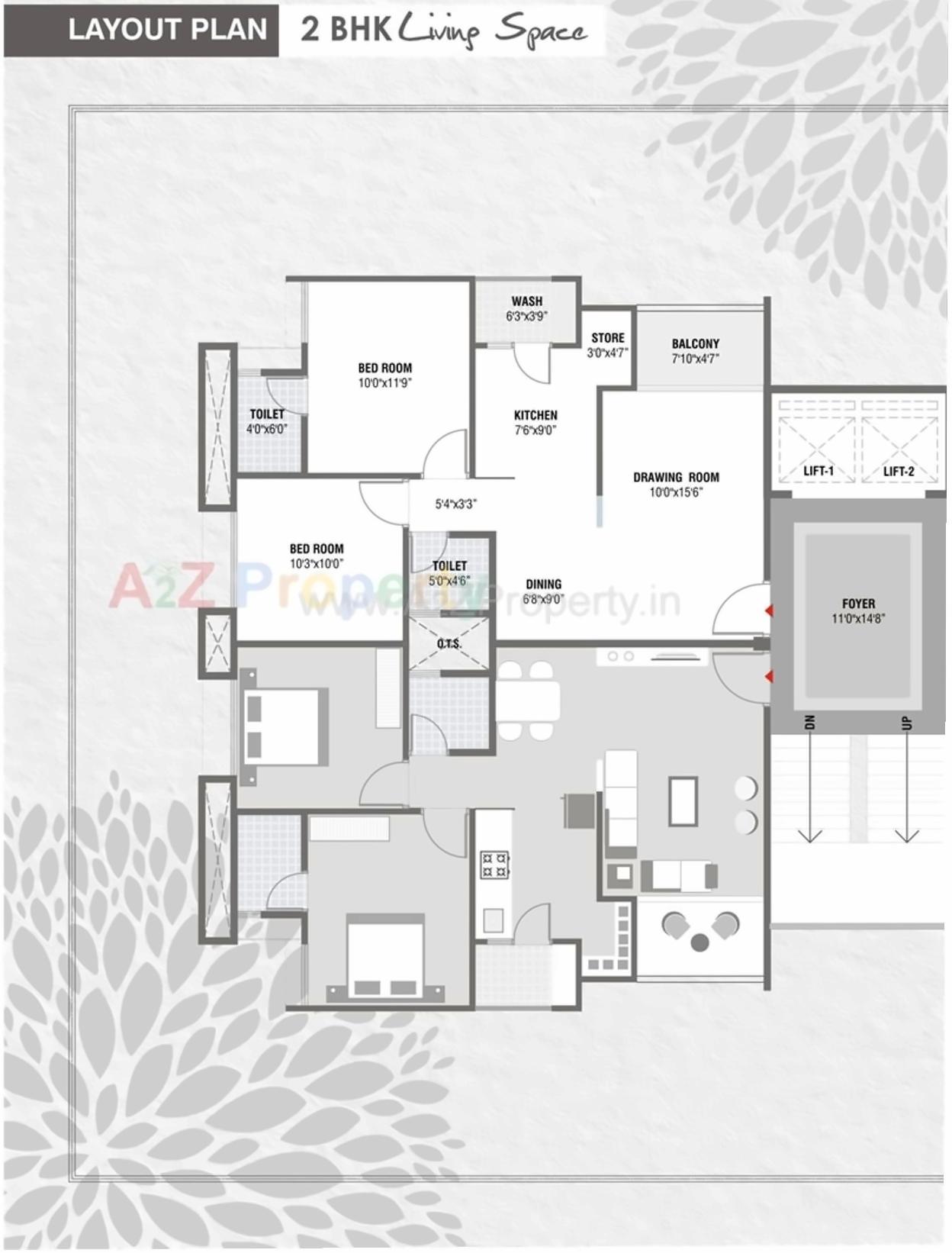 Layout of real estate project Anusthan Homes located at Khoraj, Gandhinagar, Gujarat