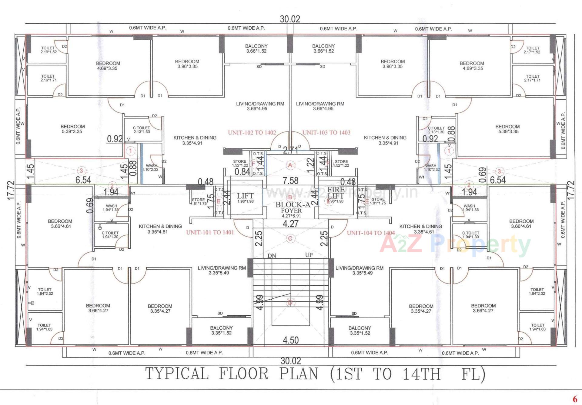 Layout of real estate project Anutham By Hari Group located at Pethapur, Gandhinagar, Gujarat