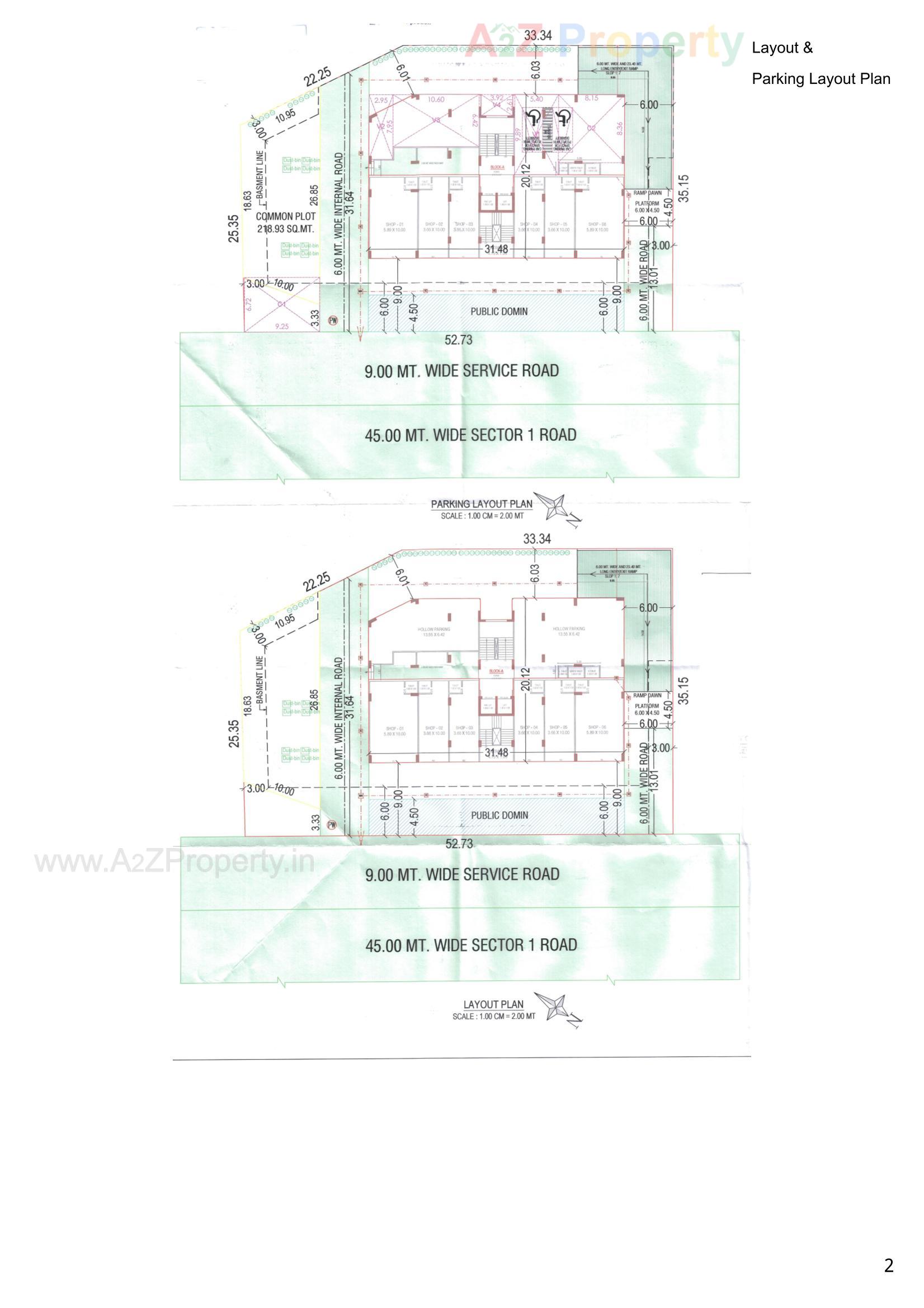  of real estate project Arham Heights located at Vavol, Gandhinagar, Gujarat