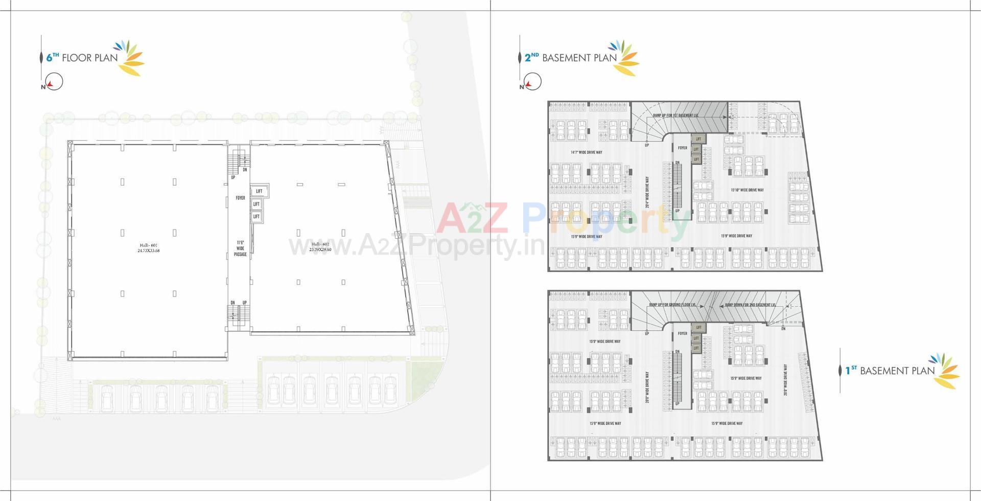 Layout of real estate project Ariane Legacy located at Adalaj, Gandhinagar, Gujarat