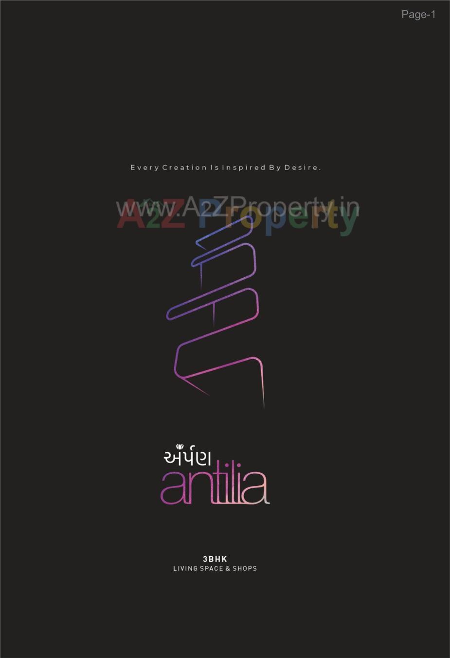  of real estate project Arpan Antilia located at Vavol, Gandhinagar, Gujarat