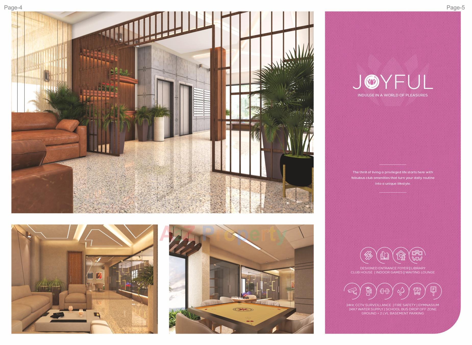 3D Elevation of real estate project Arpan Antilia located at Vavol, Gandhinagar, Gujarat