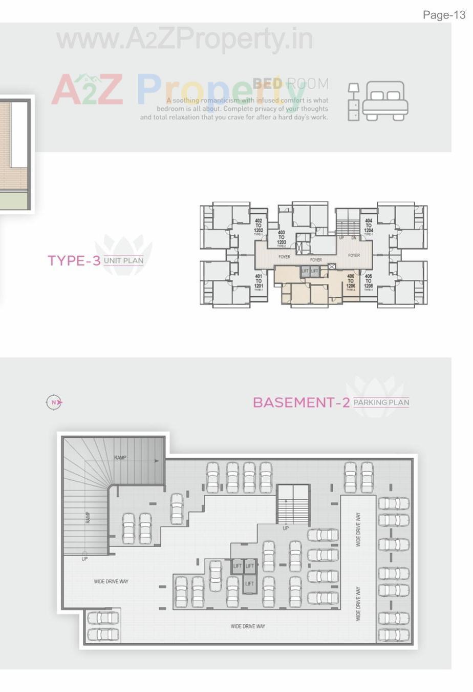 Layout of real estate project Arpan Antilia located at Vavol, Gandhinagar, Gujarat