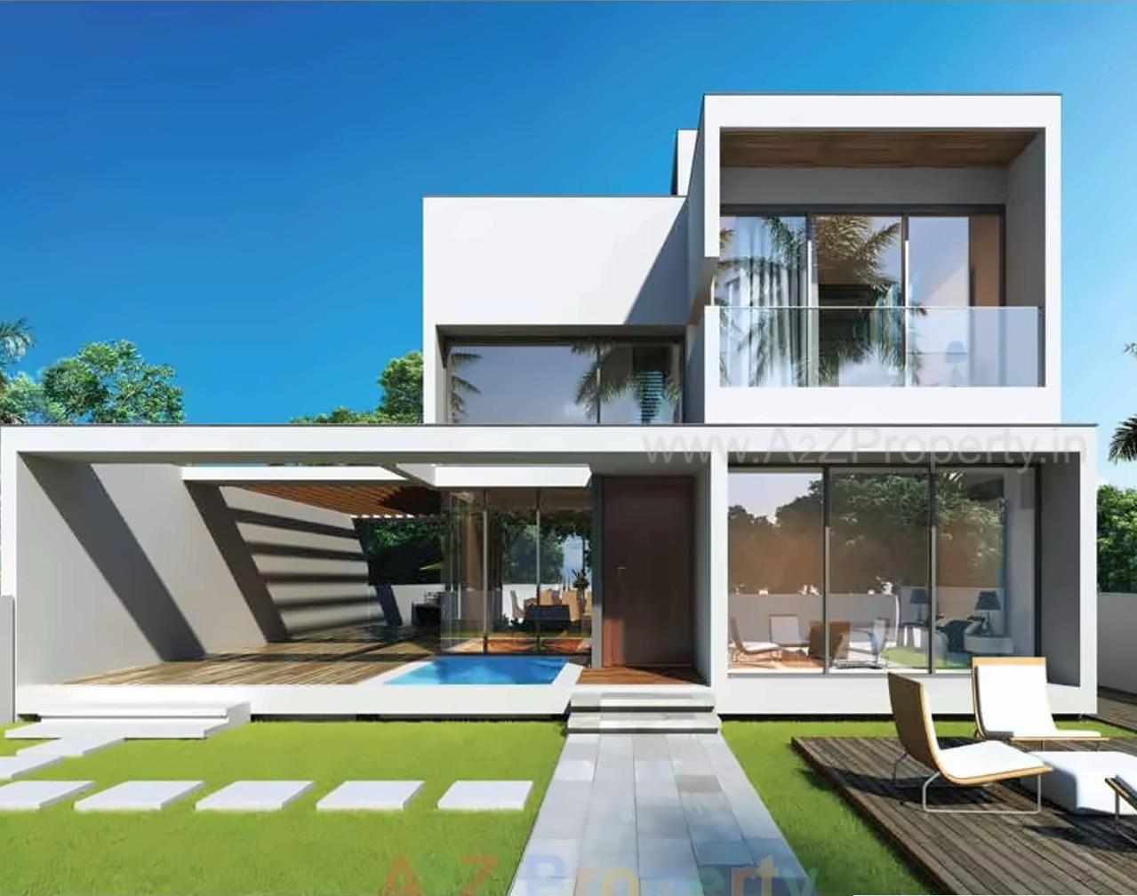 3D Elevation of real estate project Arvind Uplands located at Nasmed-adhana, Gandhinagar, Gujarat