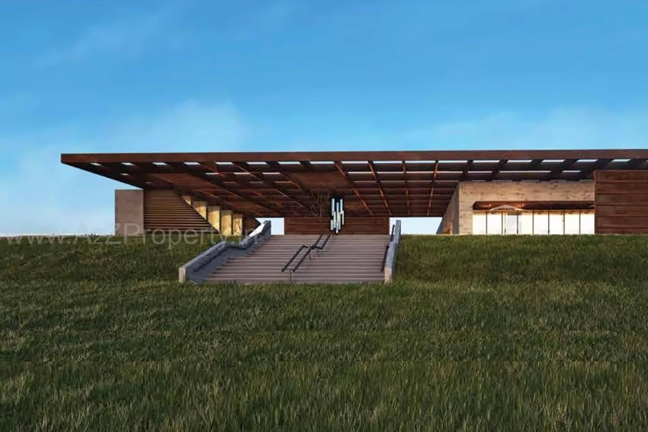 3D Elevation of real estate project Arvind Uplands located at Nasmed-adhana, Gandhinagar, Gujarat