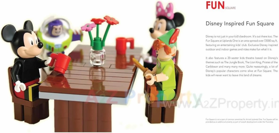  of real estate project Arvind Uplands located at Nasmed-adhana, Gandhinagar, Gujarat