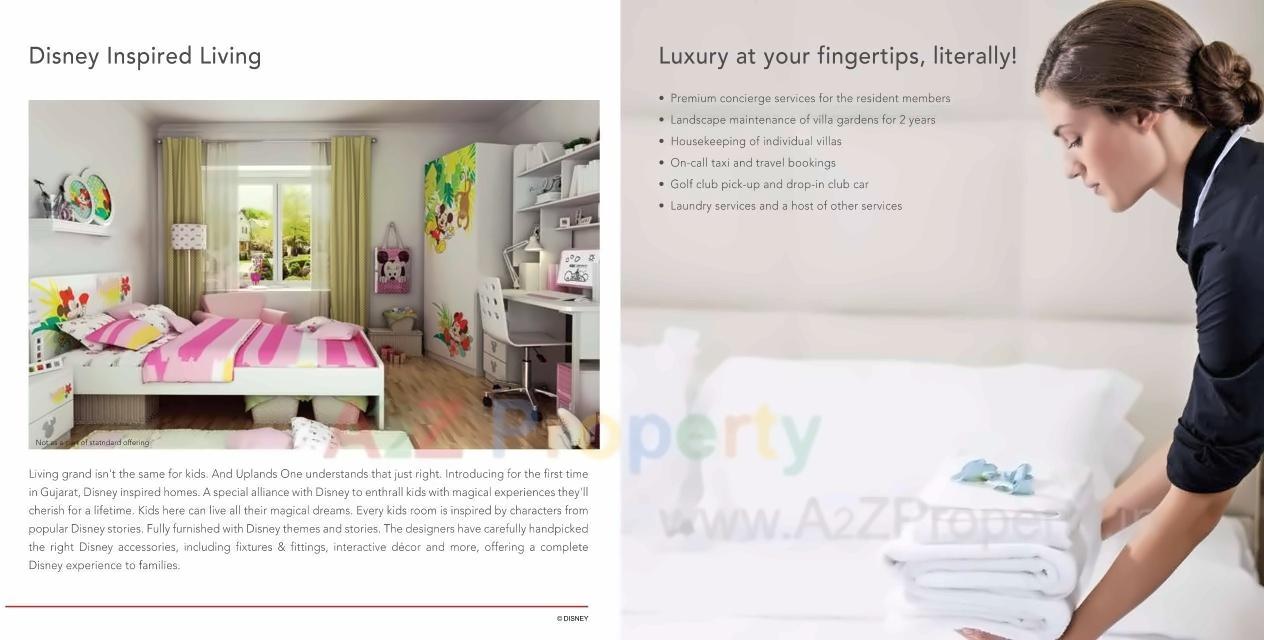  of real estate project Arvind Uplands located at Nasmed-adhana, Gandhinagar, Gujarat