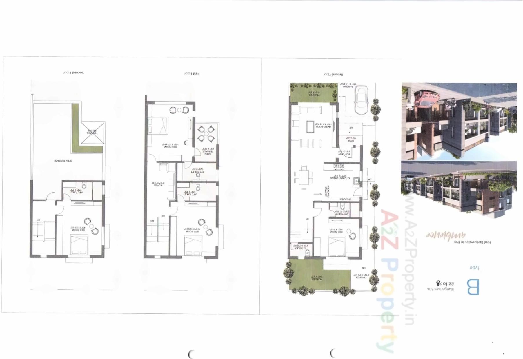 Layout of real estate project Ashtvinayak located at Sughad, Gandhinagar, Gujarat