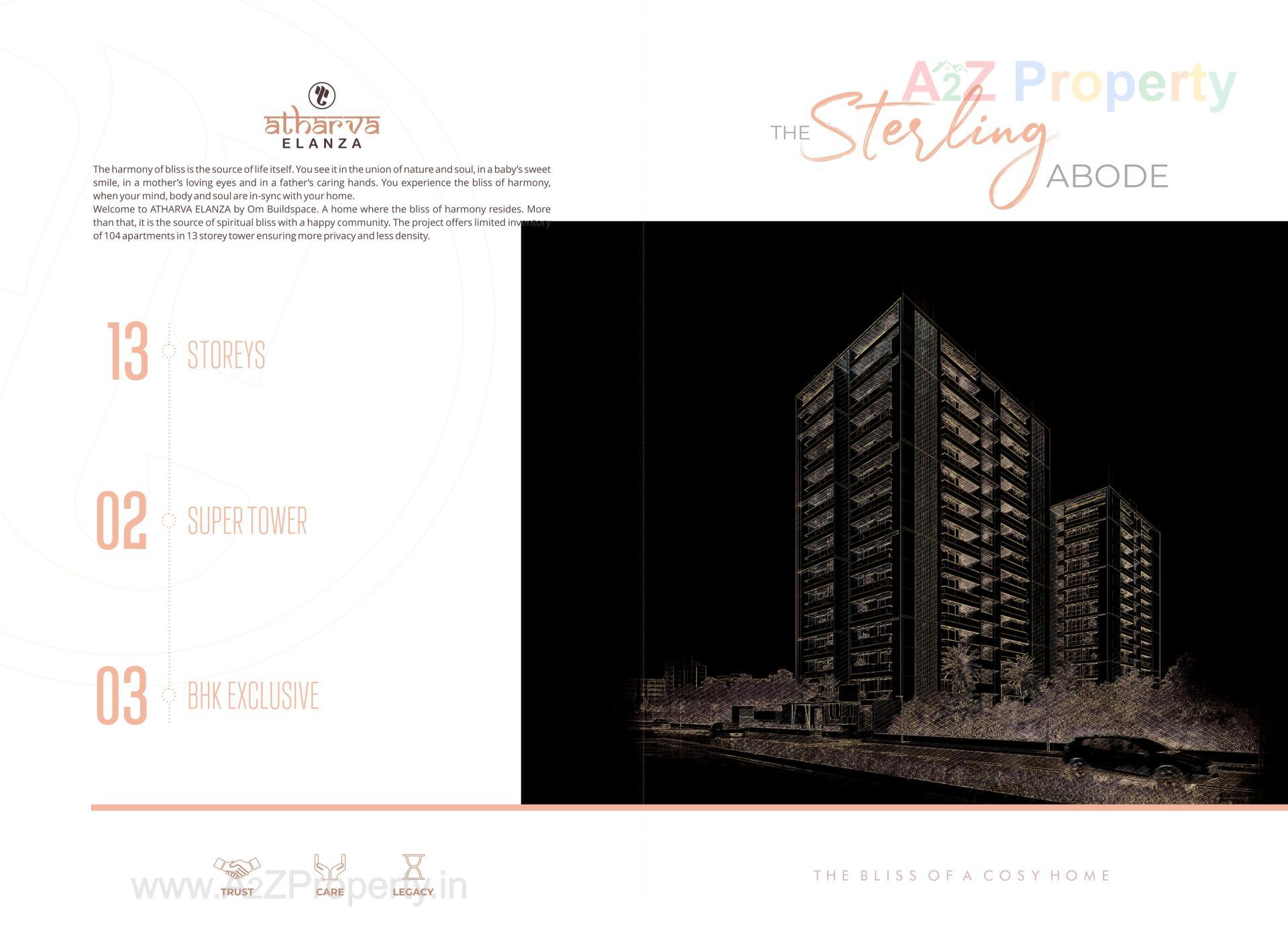  of real estate project Atharva Elanza located at Koba, Gandhinagar, Gujarat