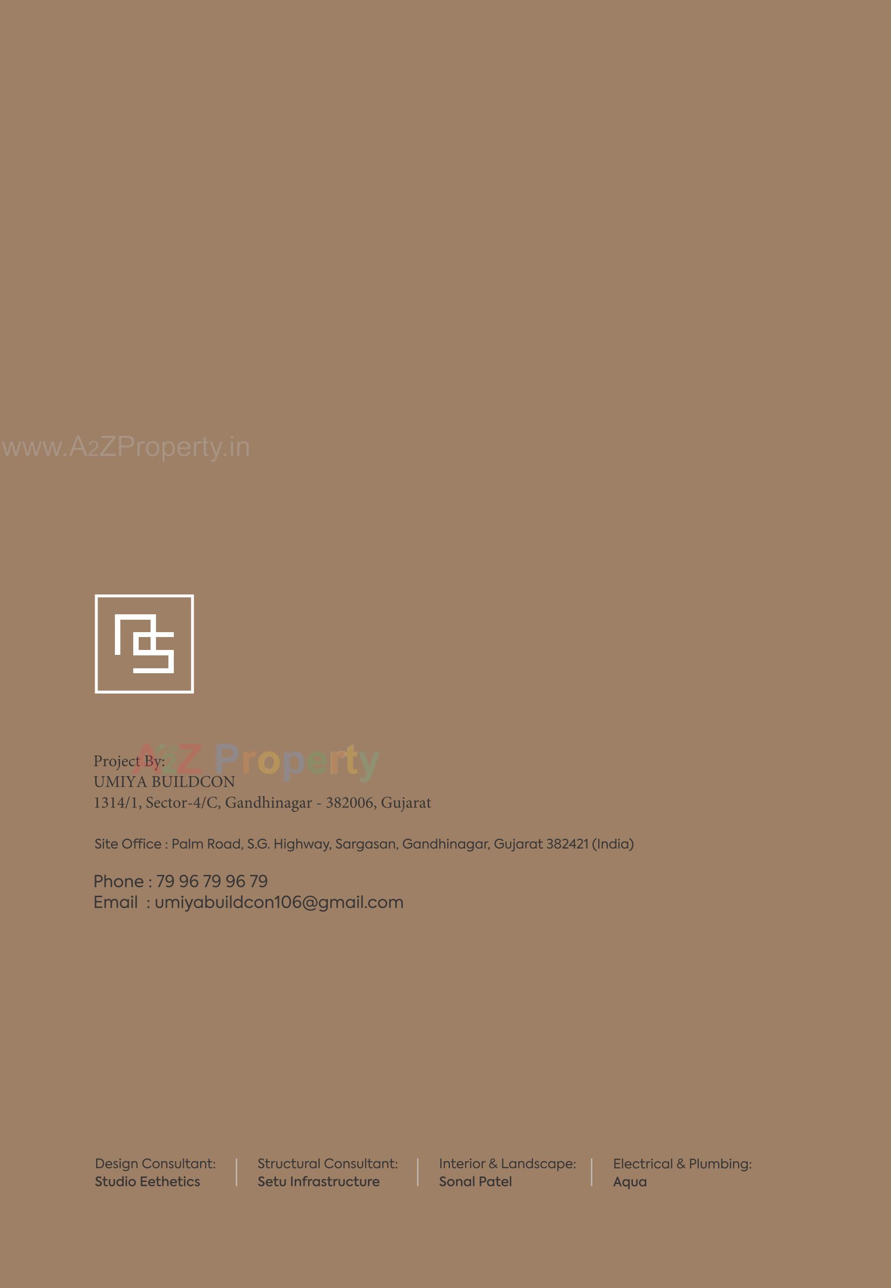  of real estate project Atishay Sky located at Sargasan, Gandhinagar, Gujarat