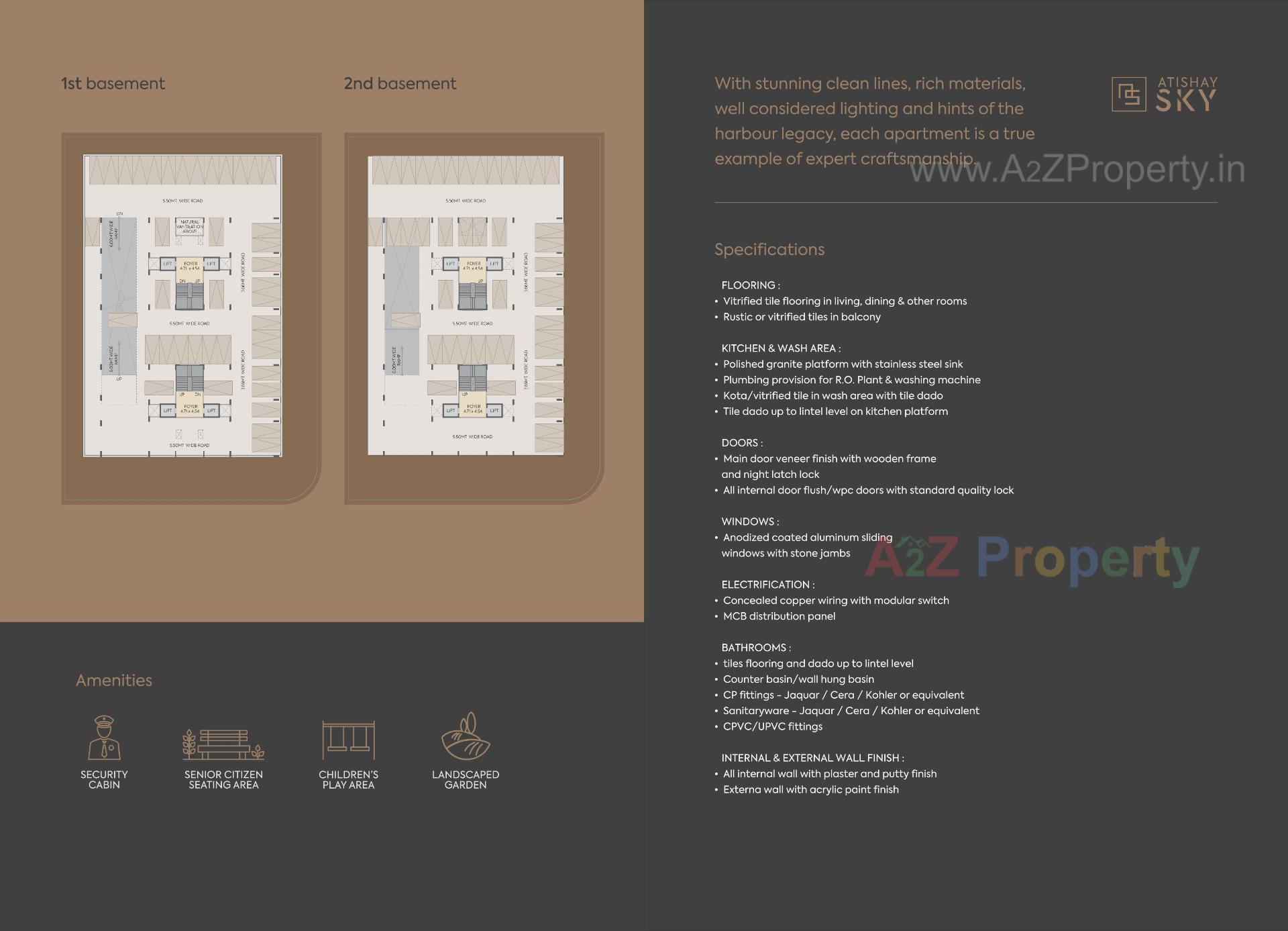  of real estate project Atishay Sky located at Sargasan, Gandhinagar, Gujarat