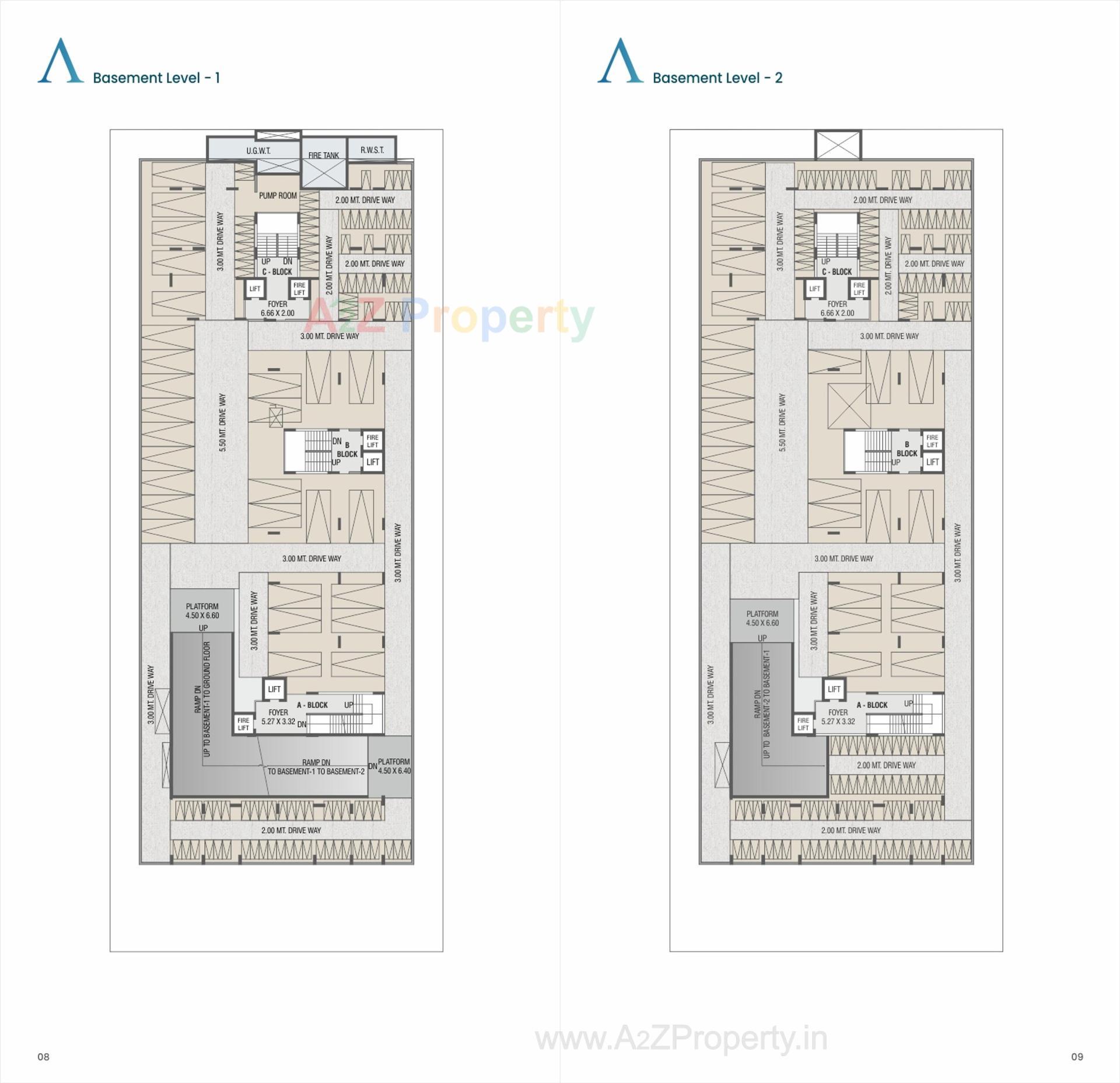 Layout of real estate project Atlantis Elevate located at Khoraj, Gandhinagar, Gujarat