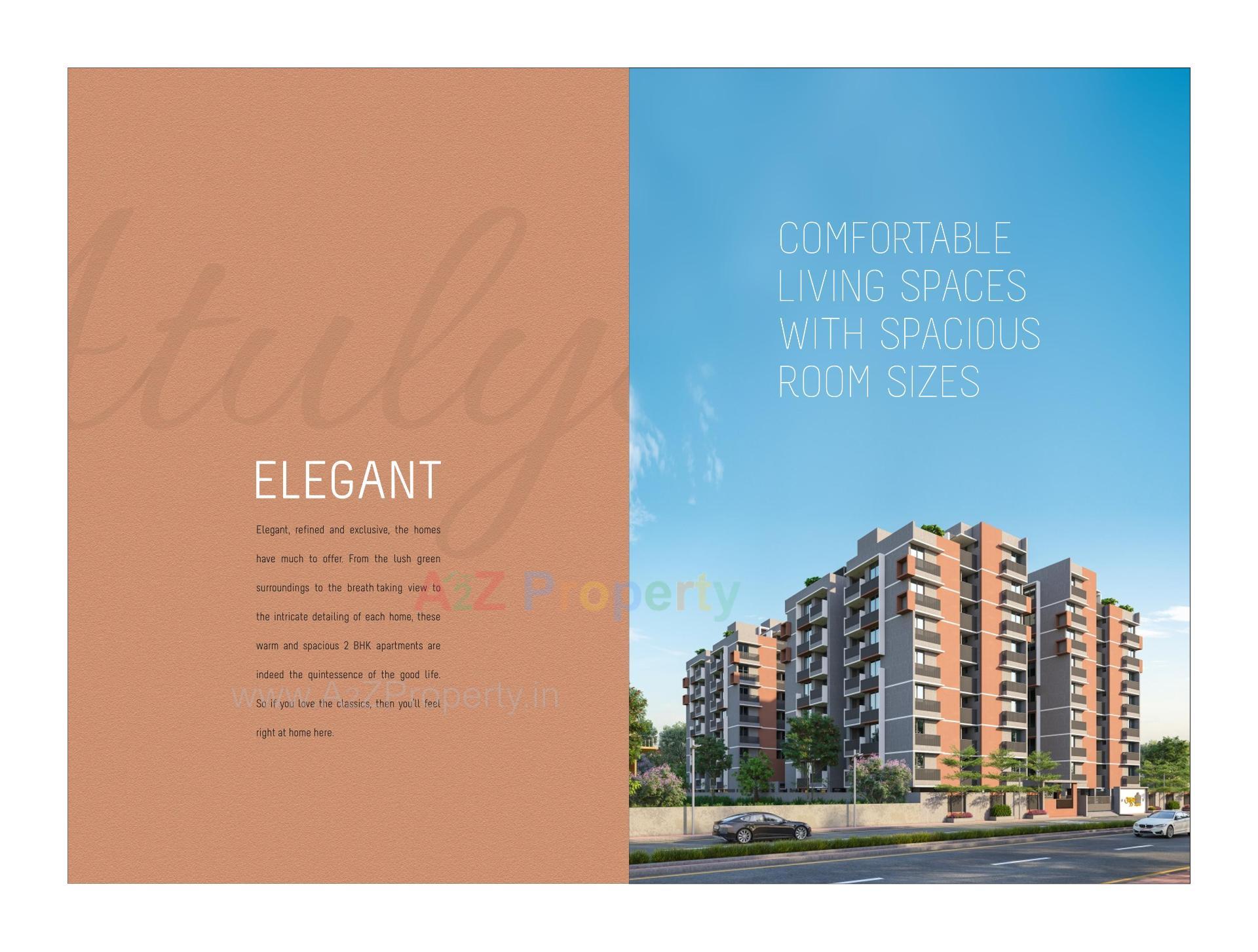  of real estate project Atulya Elegance located at Vavol, Gandhinagar, Gujarat