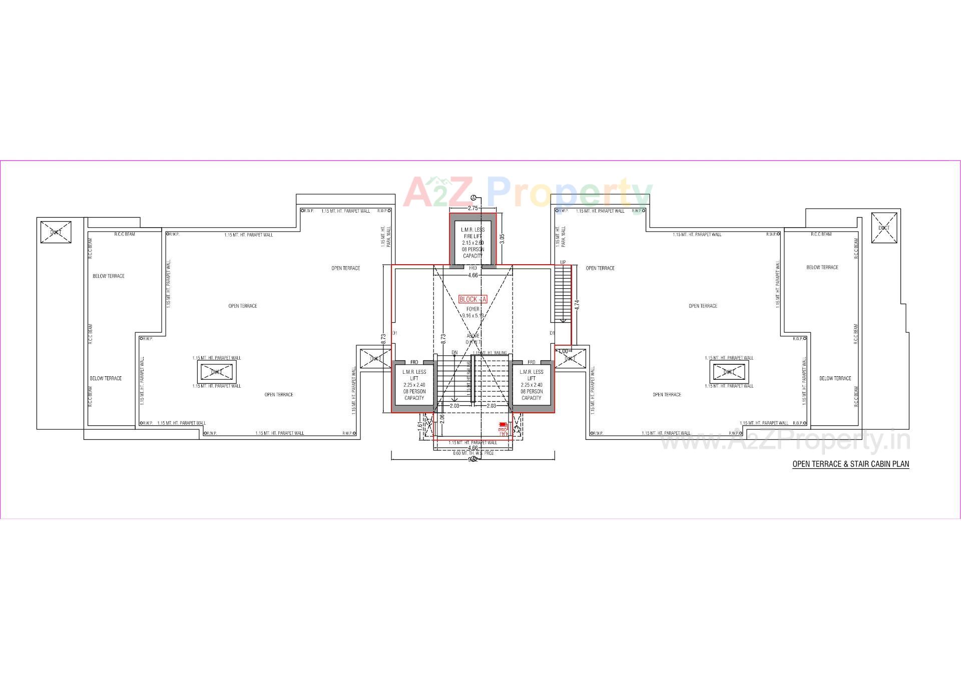 Layout of real estate project Aurelia located at Koba, Gandhinagar, Gujarat