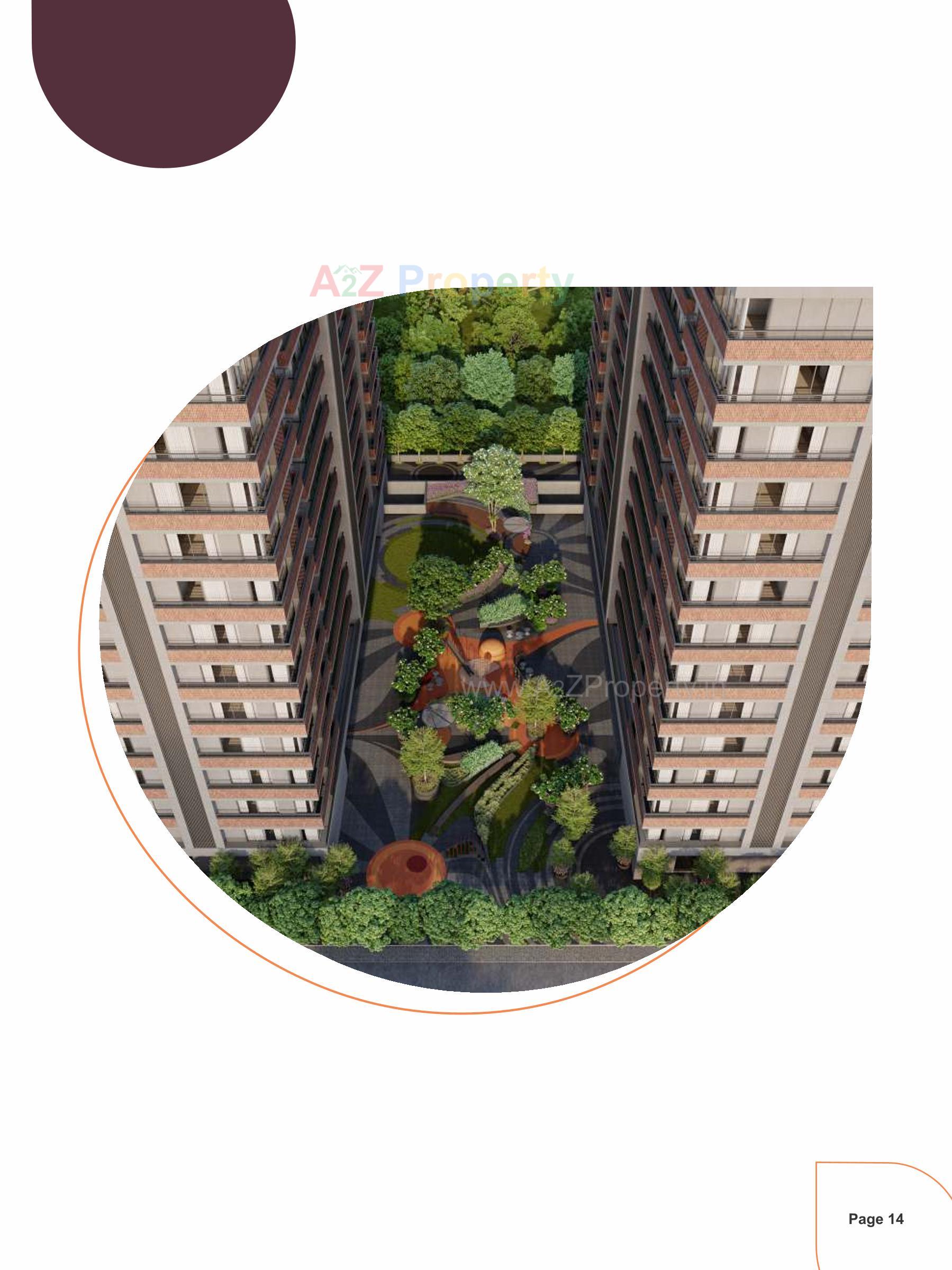 3D Elevation of real estate project Avani Aayam located at Raysan, Gandhinagar, Gujarat