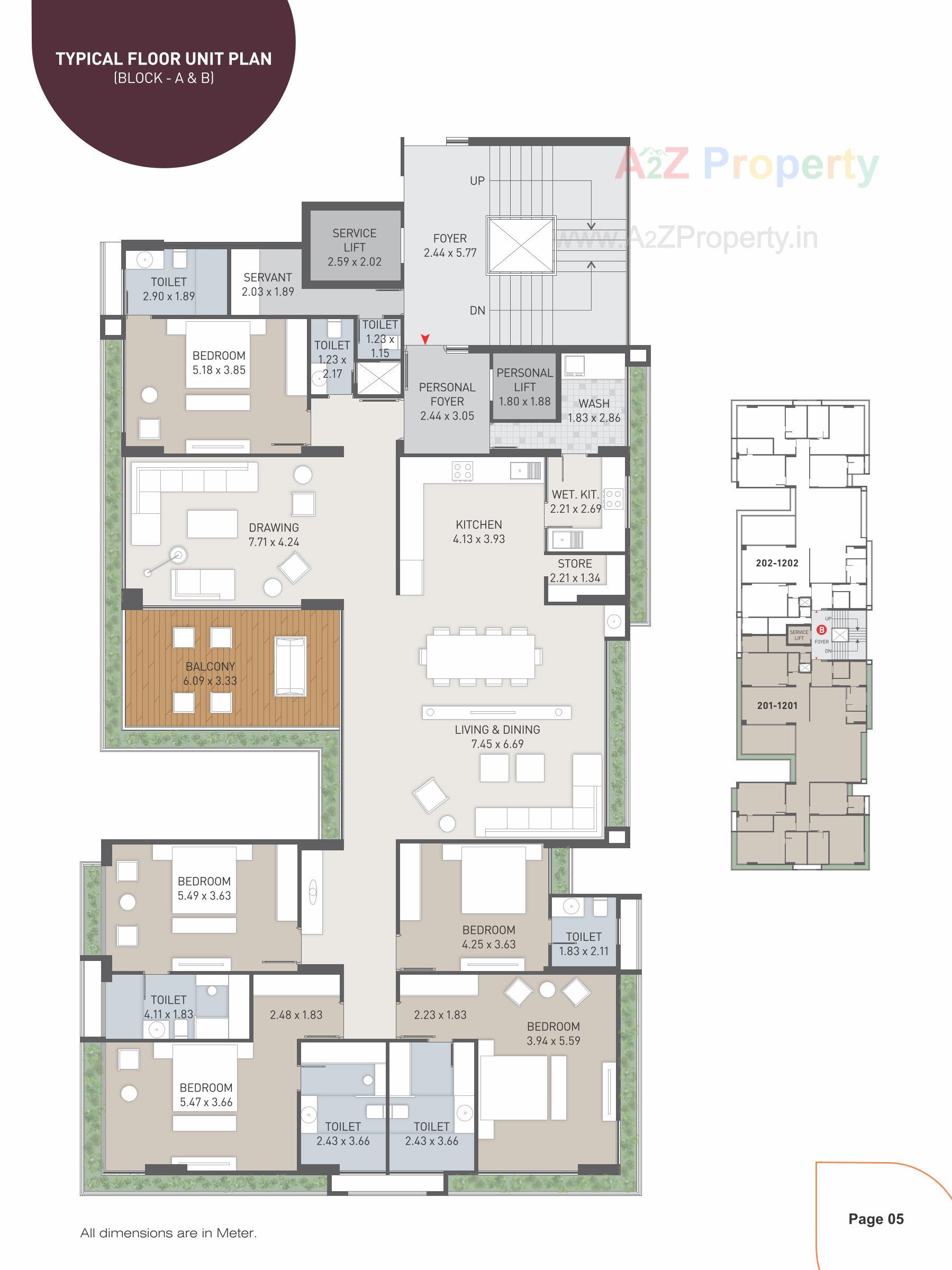 Layout of real estate project Avani Aayam located at Raysan, Gandhinagar, Gujarat