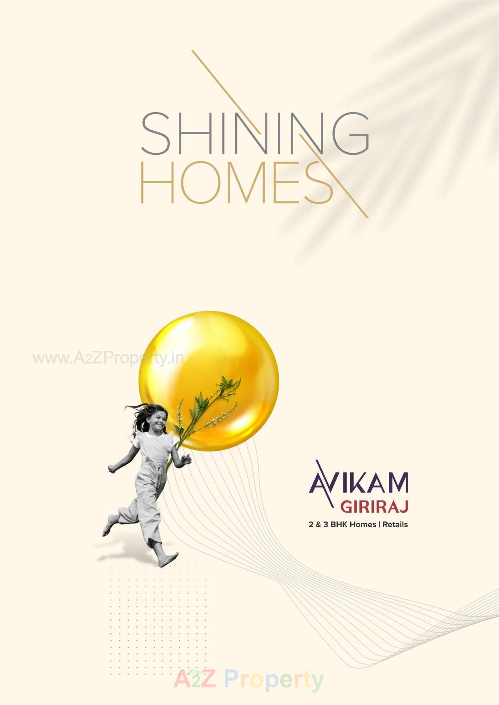  of real estate project Avikam Giriraj located at Zundal, Gandhinagar, Gujarat