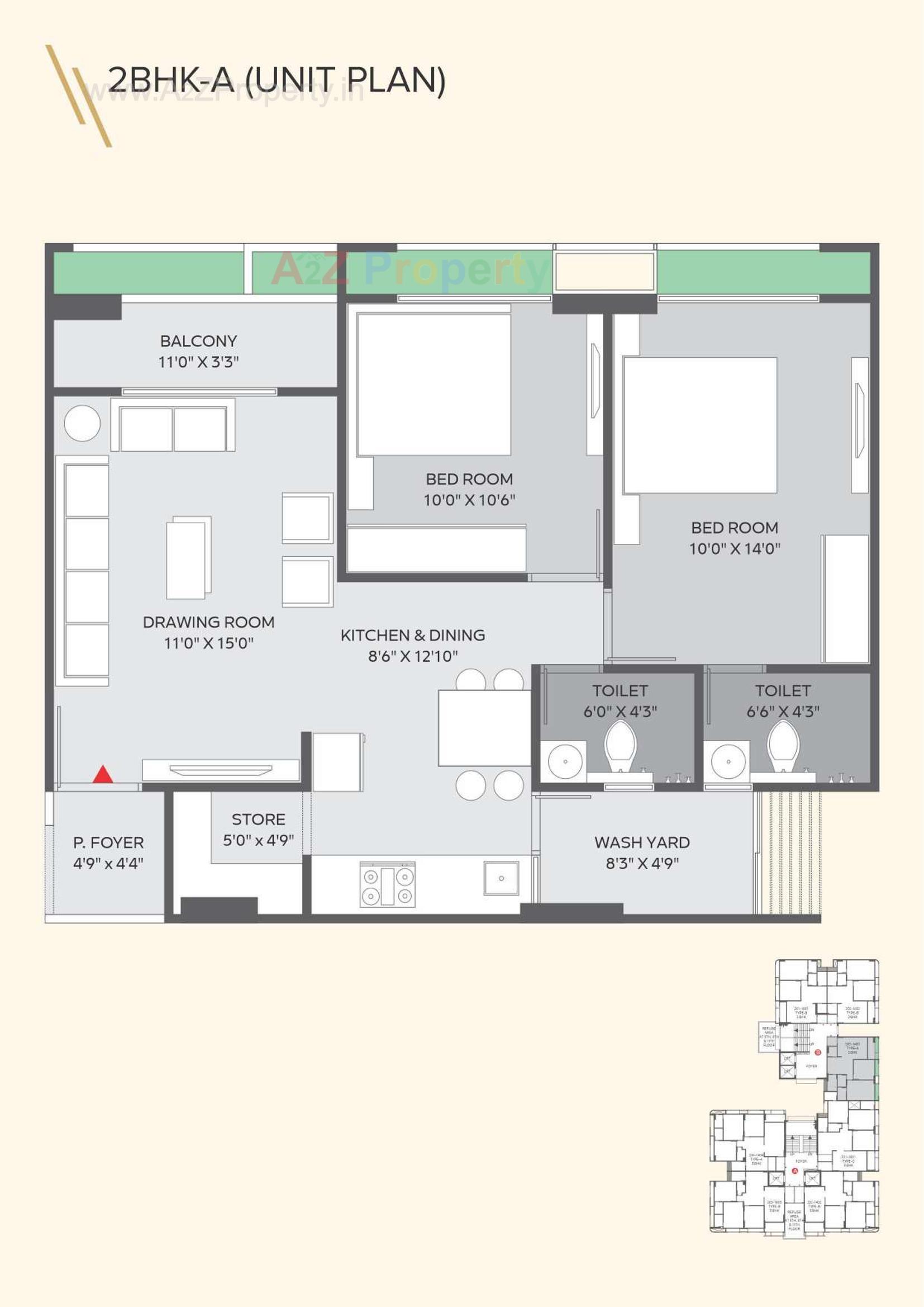 Layout of real estate project Avikam Giriraj located at Zundal, Gandhinagar, Gujarat