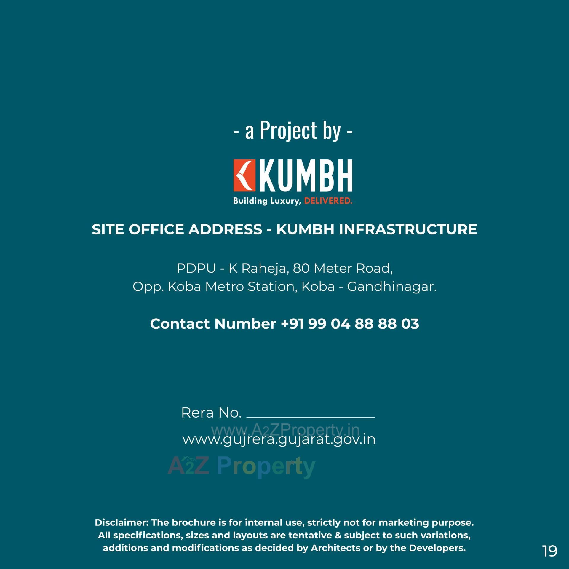  of real estate project Avyanna located at Koba, Gandhinagar, Gujarat