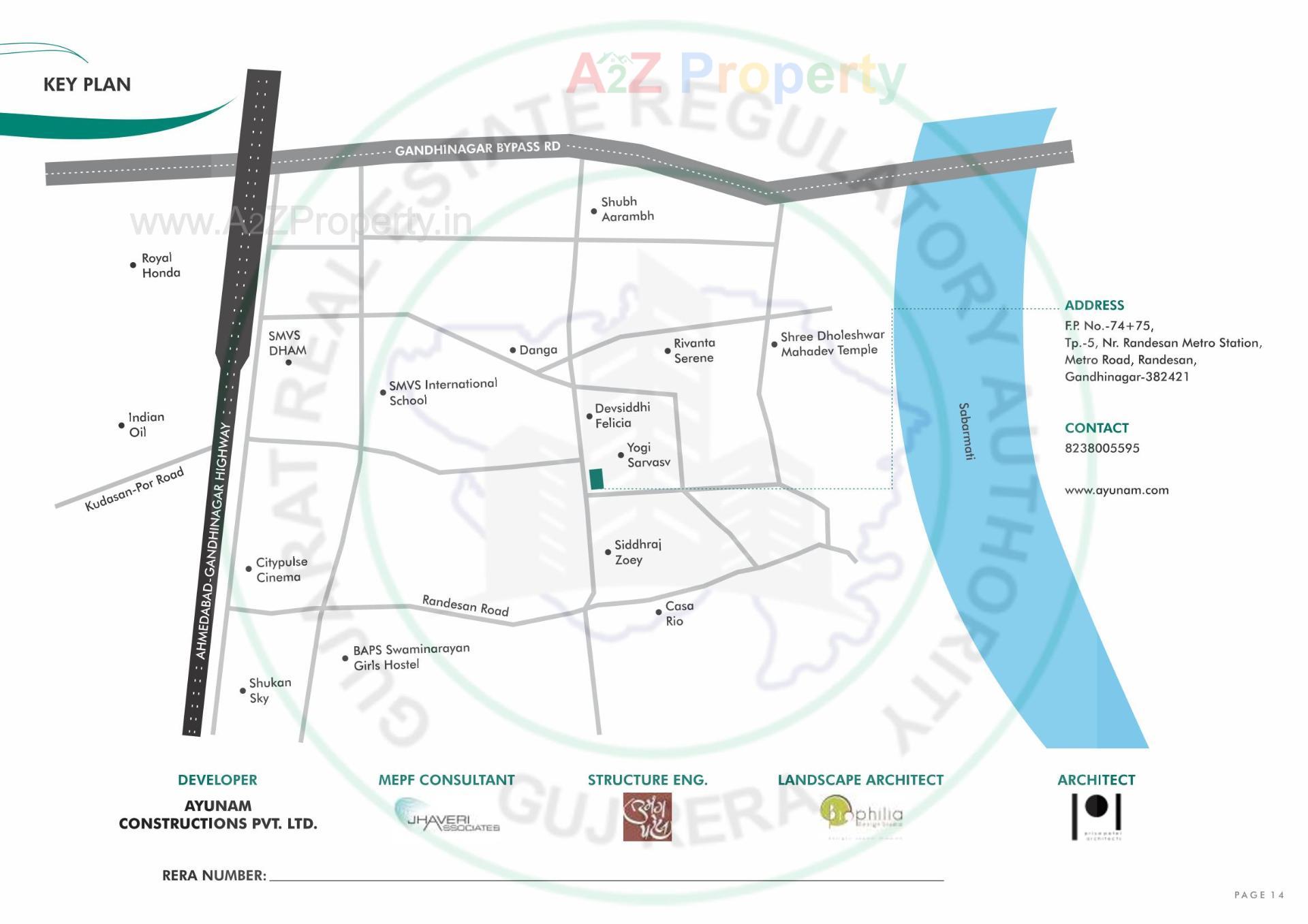  of real estate project Ayunam Sarita located at Randesan, Gandhinagar, Gujarat