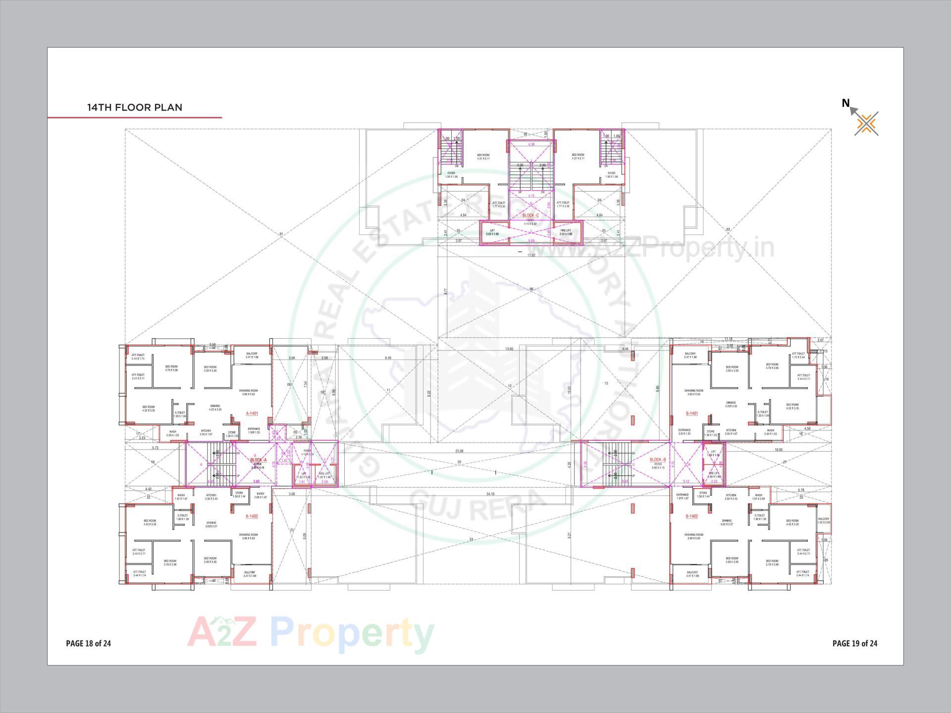  of real estate project Azalea located at Vavol, Gandhinagar, Gujarat