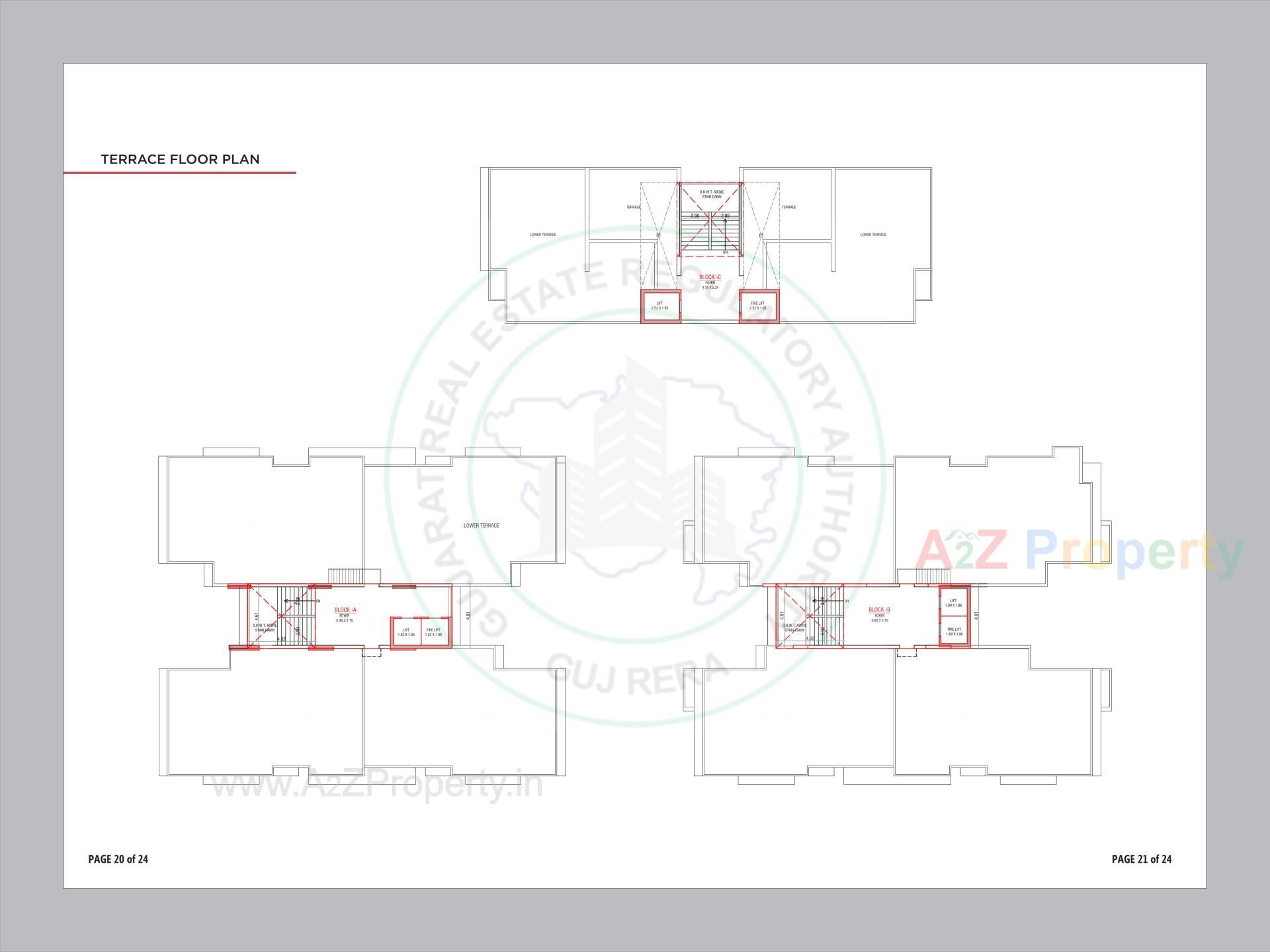  of real estate project Azalea located at Vavol, Gandhinagar, Gujarat