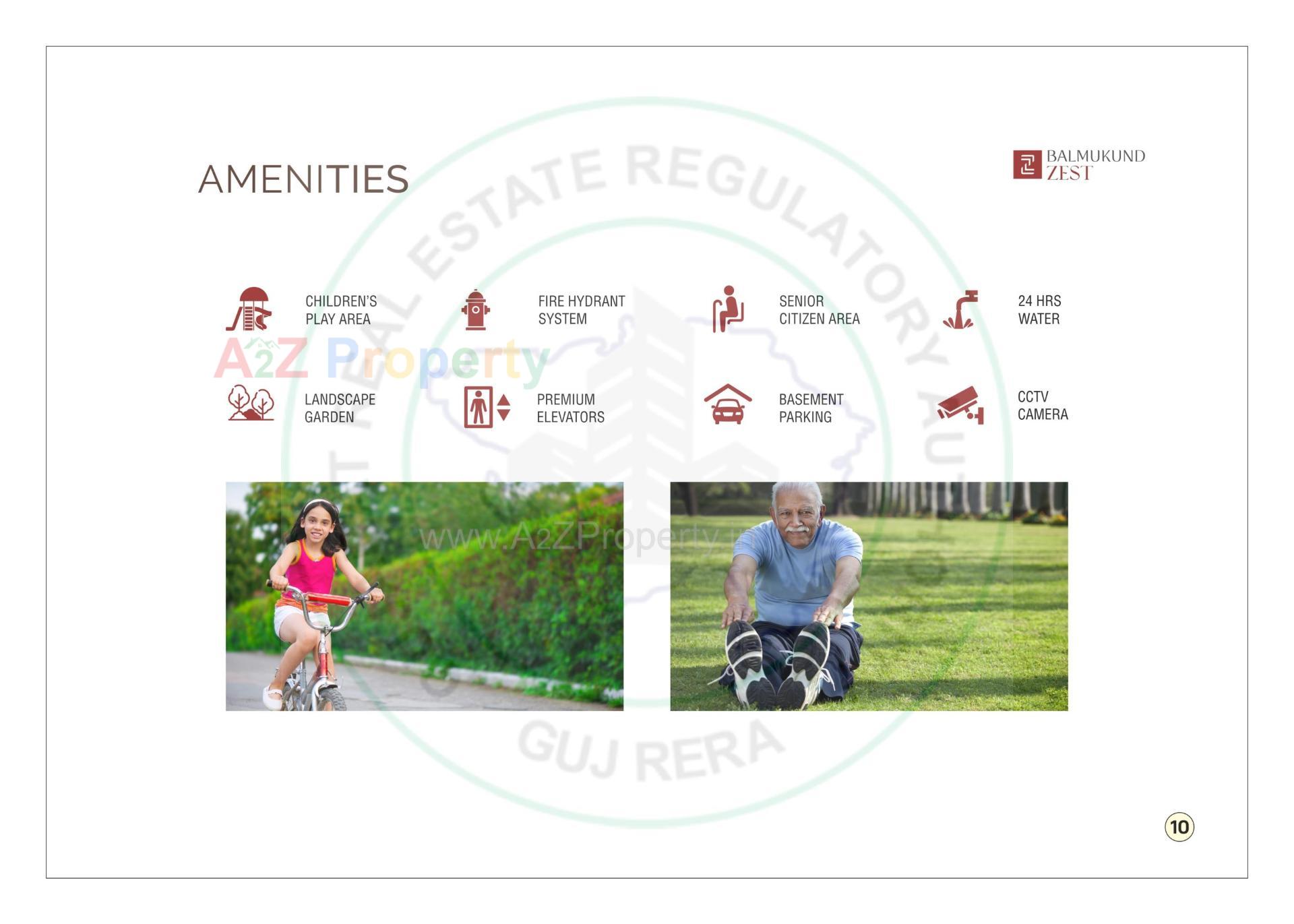  of real estate project Balmukund Zest located at Randesan, Gandhinagar, Gujarat