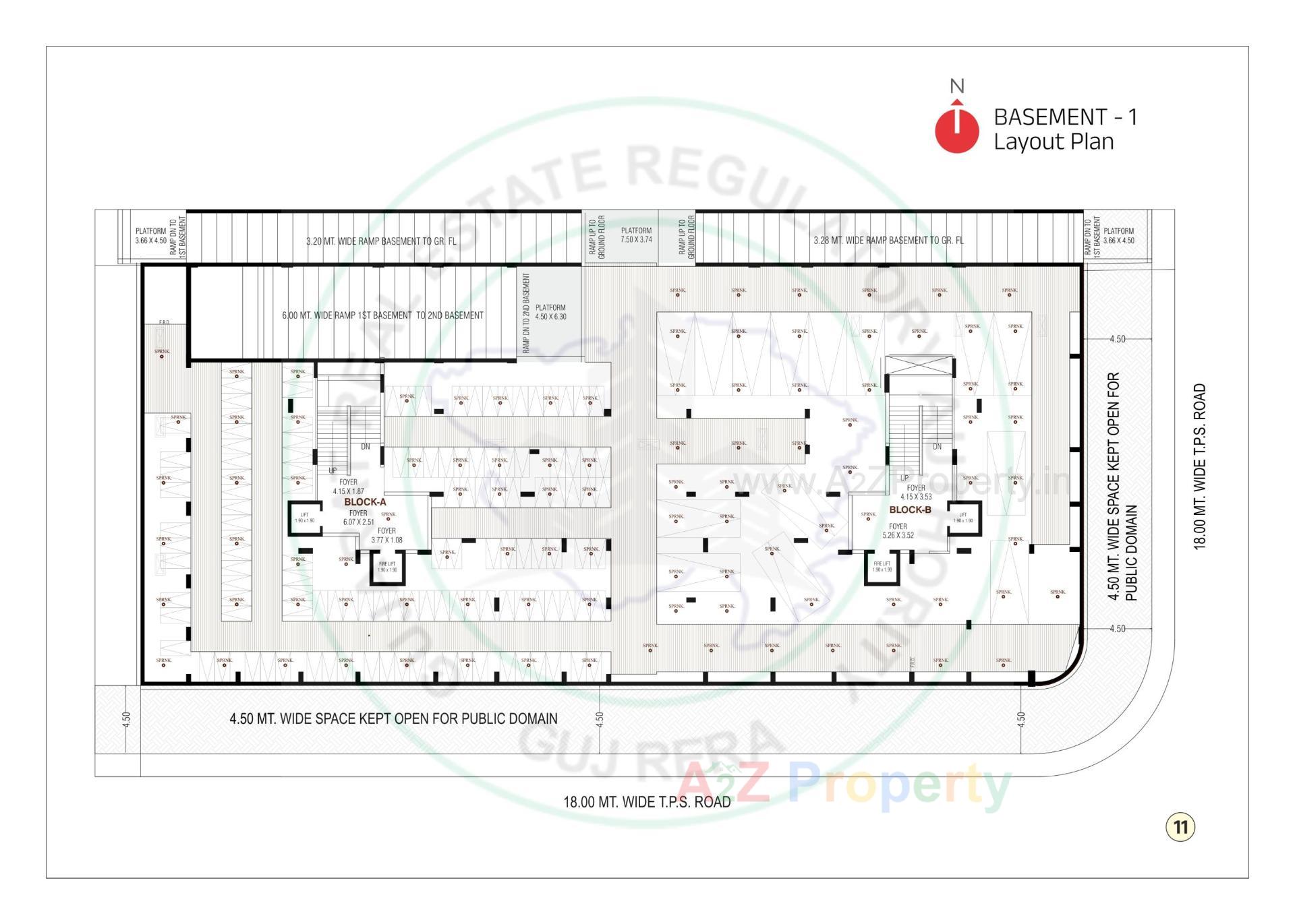 Layout of real estate project Balmukund Zest located at Randesan, Gandhinagar, Gujarat