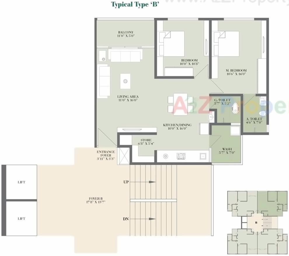 Layout of real estate project Bansari Greencity located at Pethapur, Gandhinagar, Gujarat