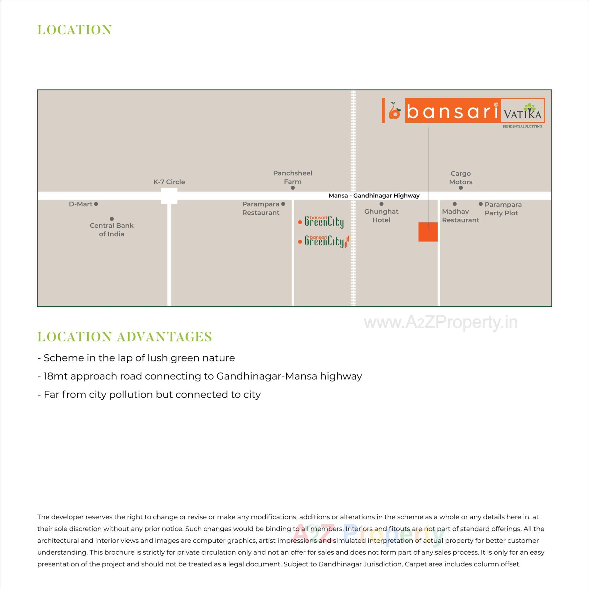  of real estate project Bansari Vatika located at Pethapur, Gandhinagar, Gujarat